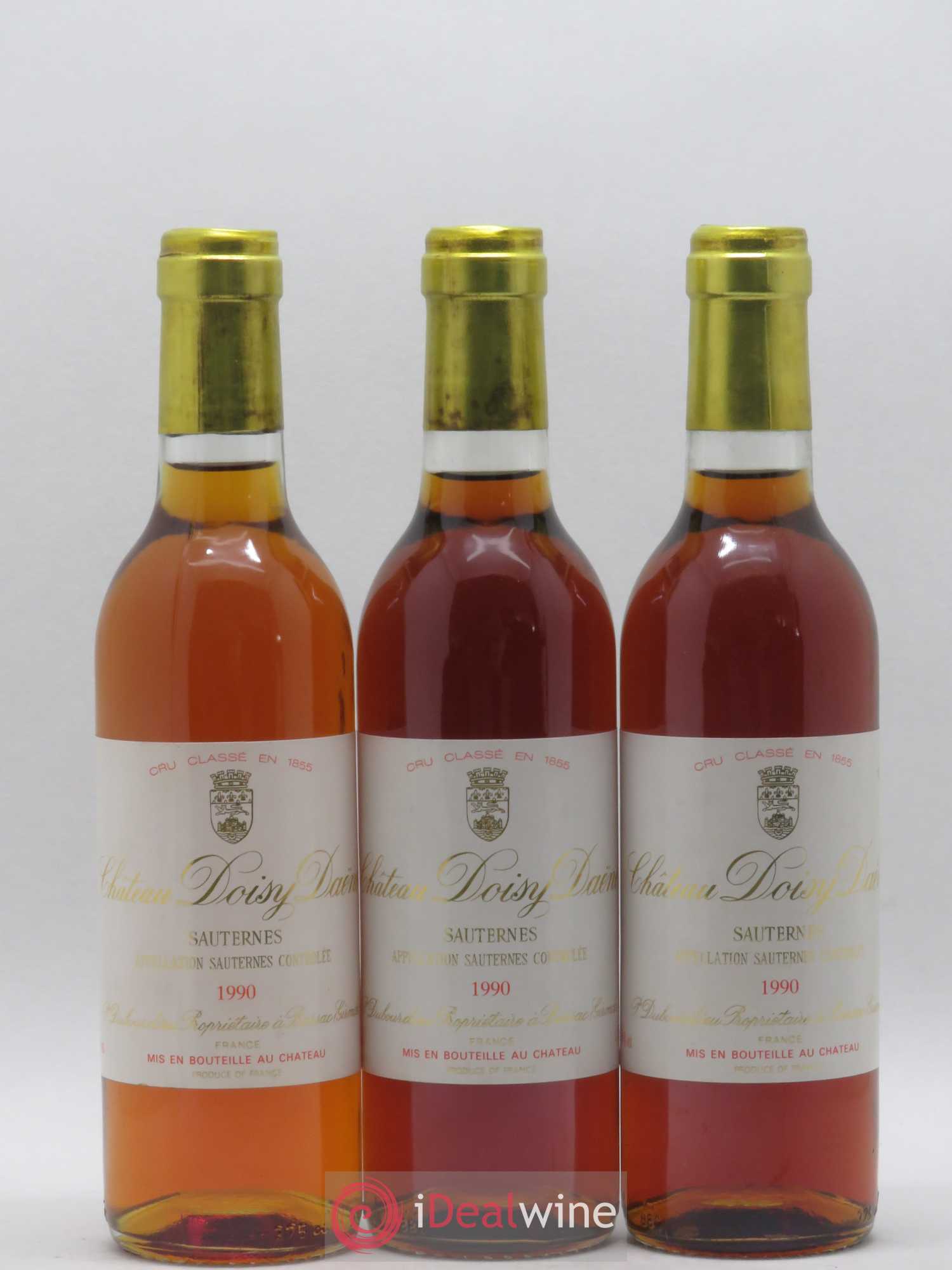 Château Doisy Daëne 2ème Grand Cru Classé (senza prezzo di riserva) 1990 - Lotto di 6 mezze bottiglie - 1