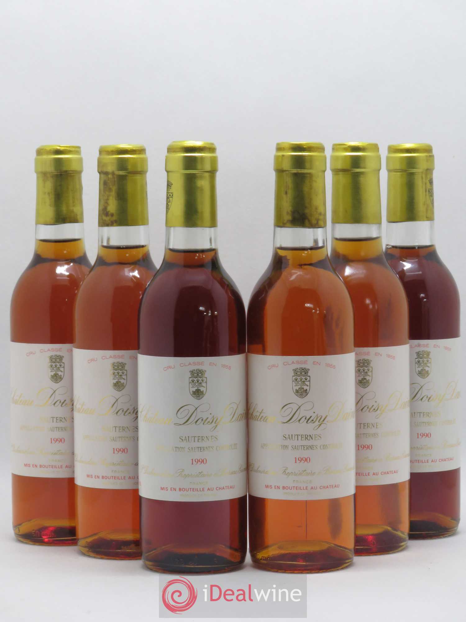 Château Doisy Daëne 2ème Grand Cru Classé (senza prezzo di riserva) 1990 - Lotto di 6 mezze bottiglie - 0
