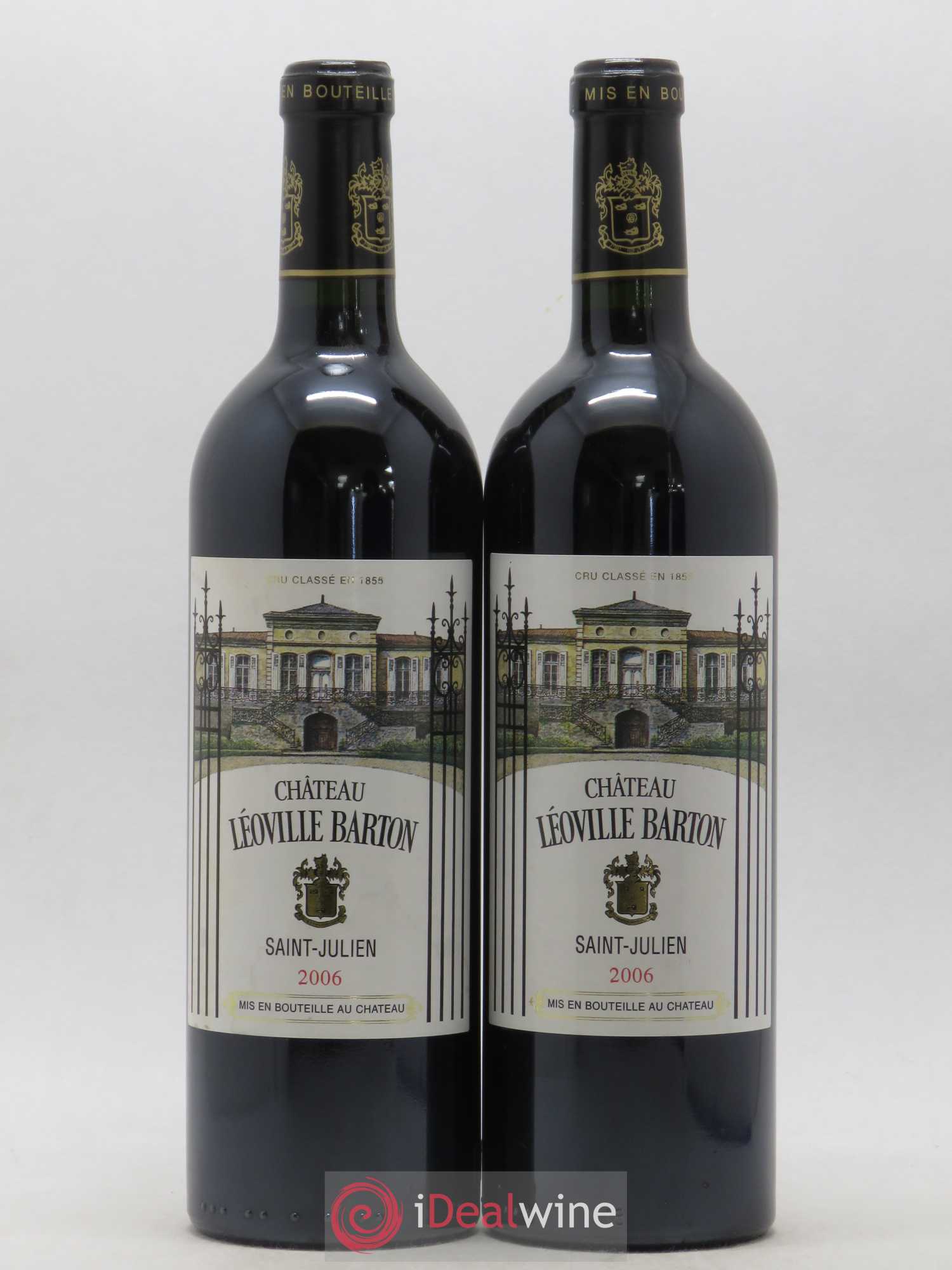 Château Léoville Barton 2ème Grand Cru Classé 2006 - Lot de 2 bouteilles - 0