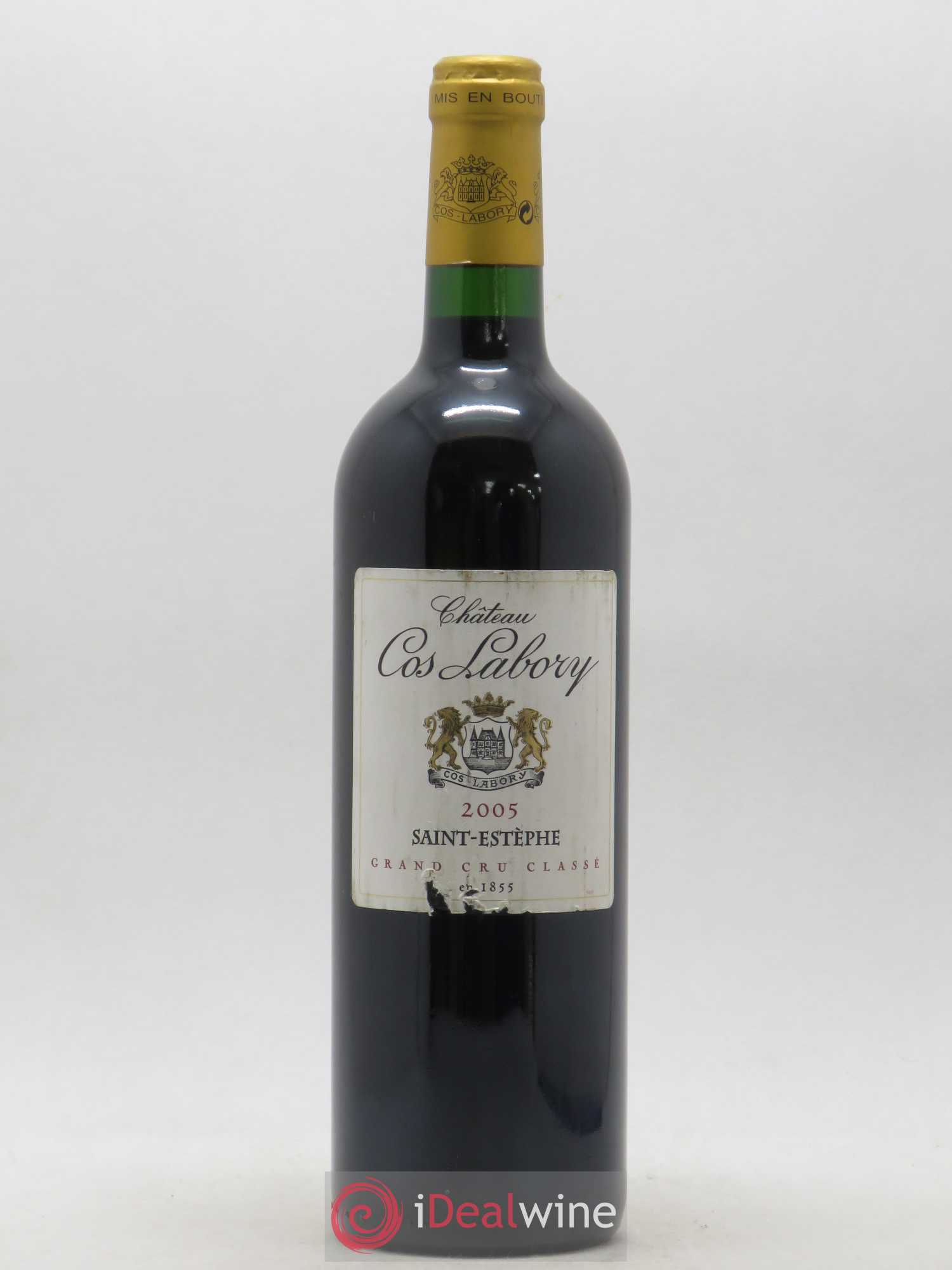 Château Cos Labory 5ème Grand Cru Classé 2005 - Lot de 1 bouteille - 0