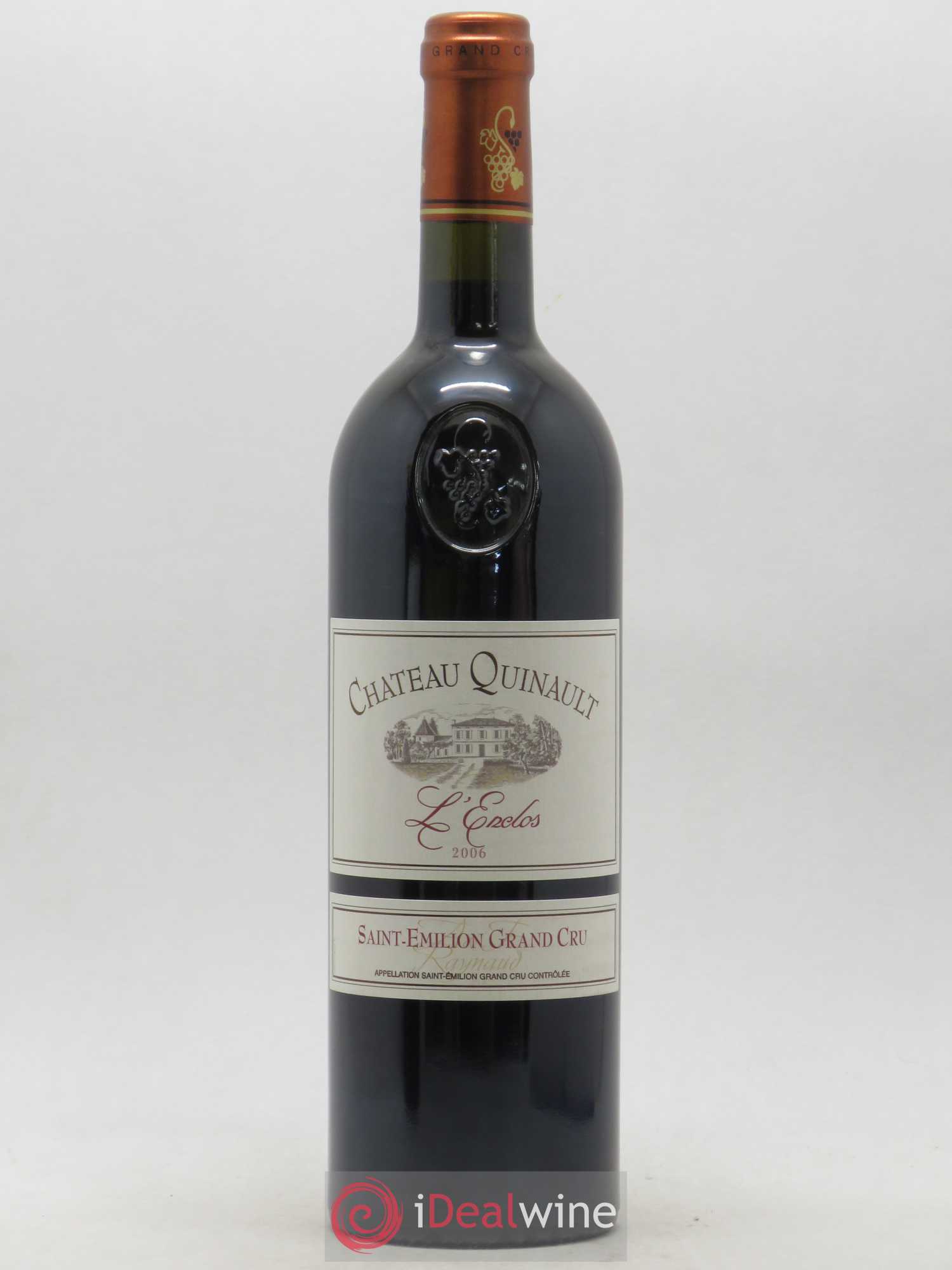 Château Quinault L'Enclos 2006 - Lot de 1 bouteille - 0