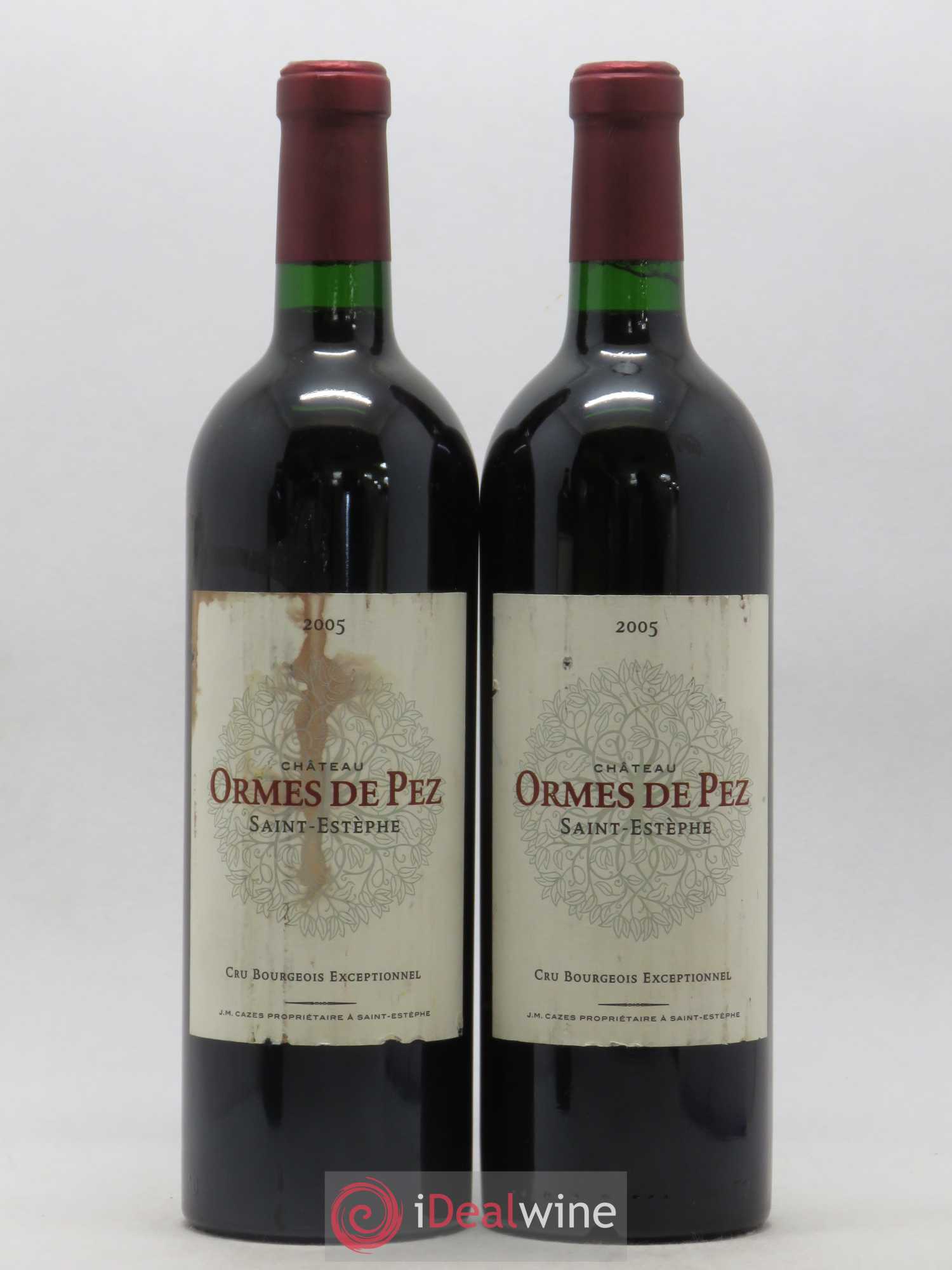 Château les Ormes de Pez 2005 - Lot de 2 bouteilles - 0