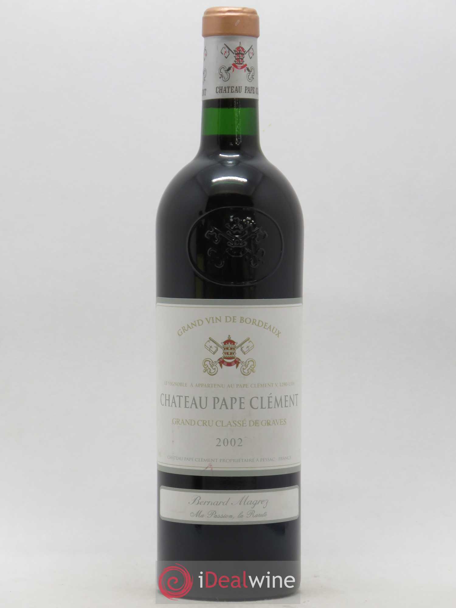 Château Pape Clément Cru Classé de Graves 2002 - Lot de 1 bouteille - 0