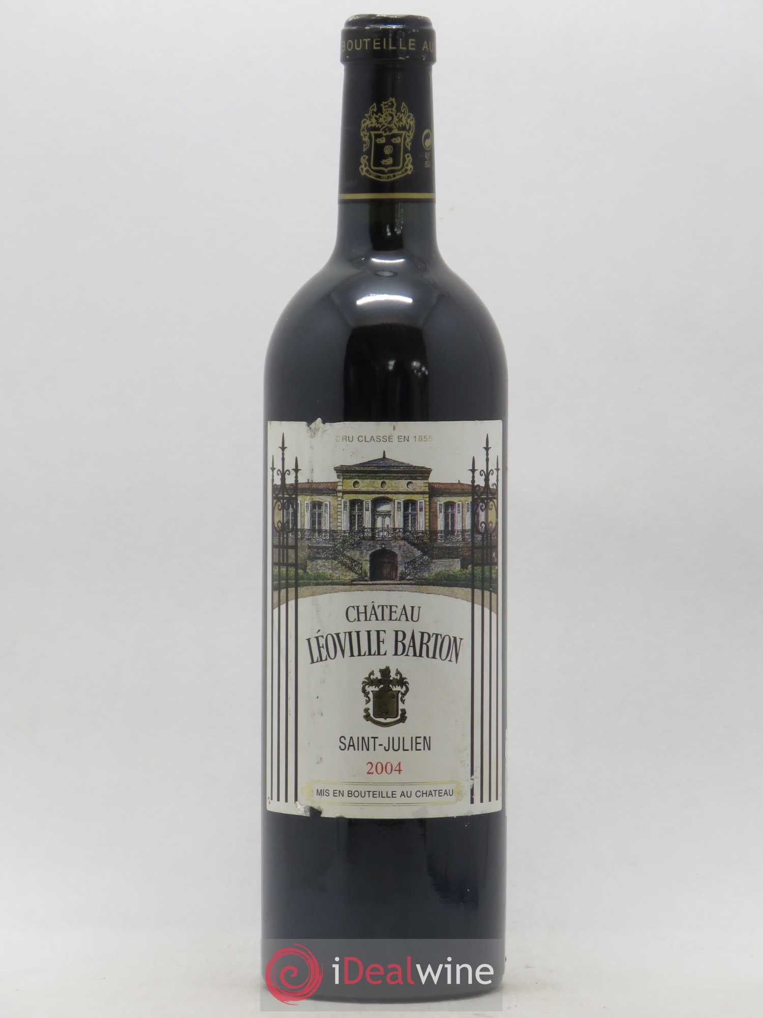 Château Léoville Barton 2ème Grand Cru Classé 2004 - Lot de 1 bouteille - 0