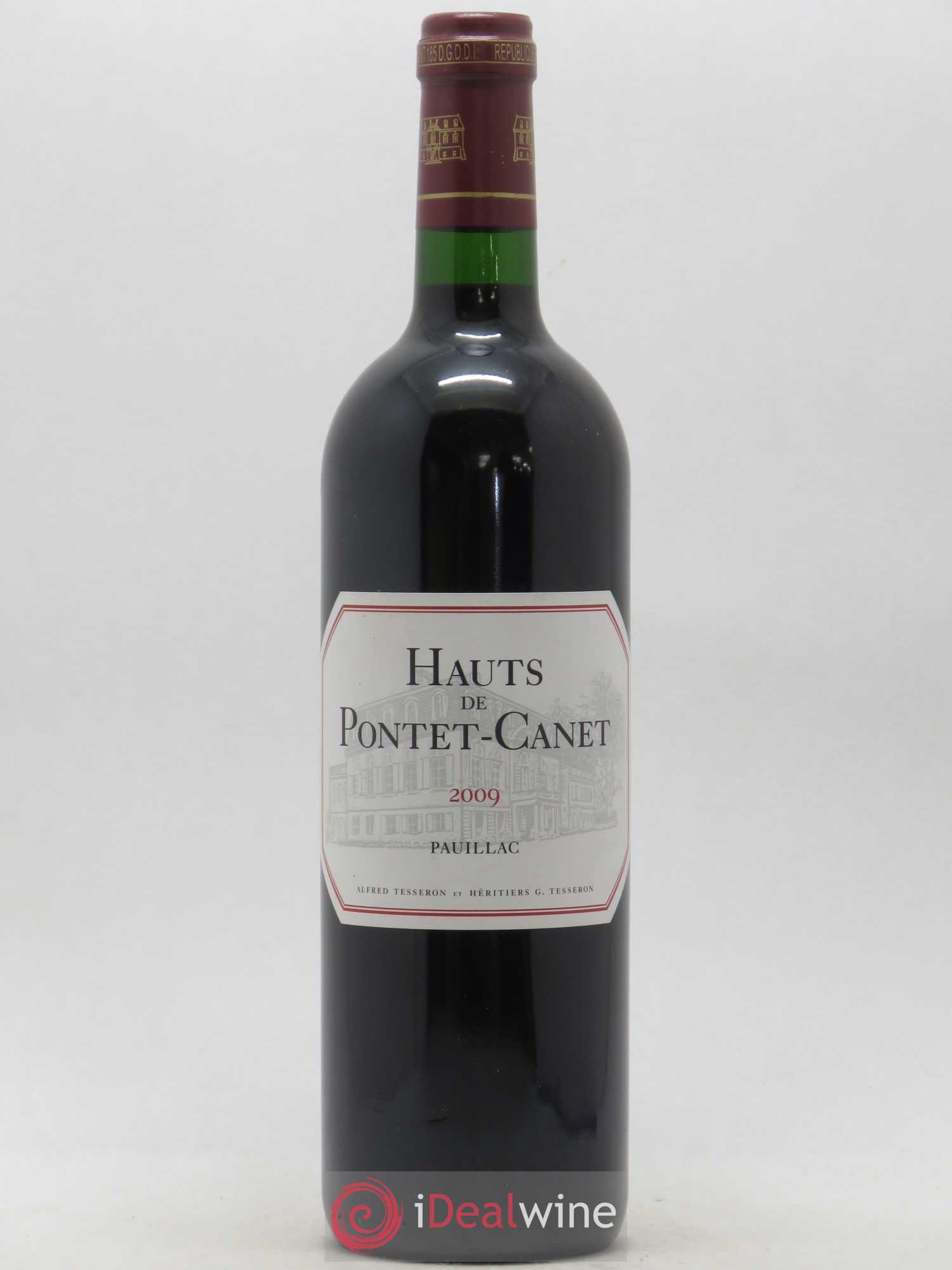 Les Hauts de Pontet-Canet Second Vin 2009 - Lot de 1 bouteille - 0