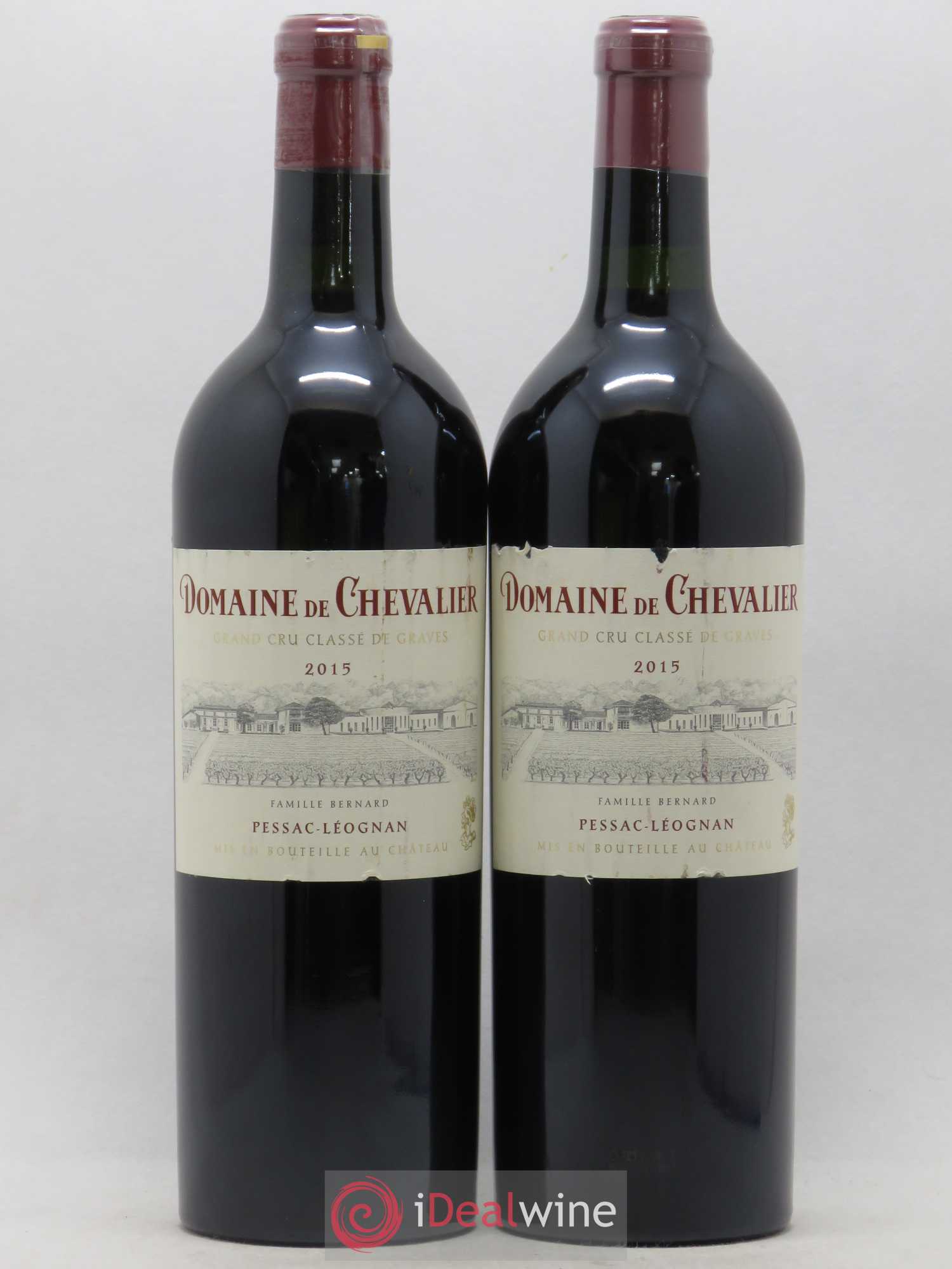 Domaine de Chevalier Cru Classé de Graves 2015 - Lot de 2 bouteilles - 0