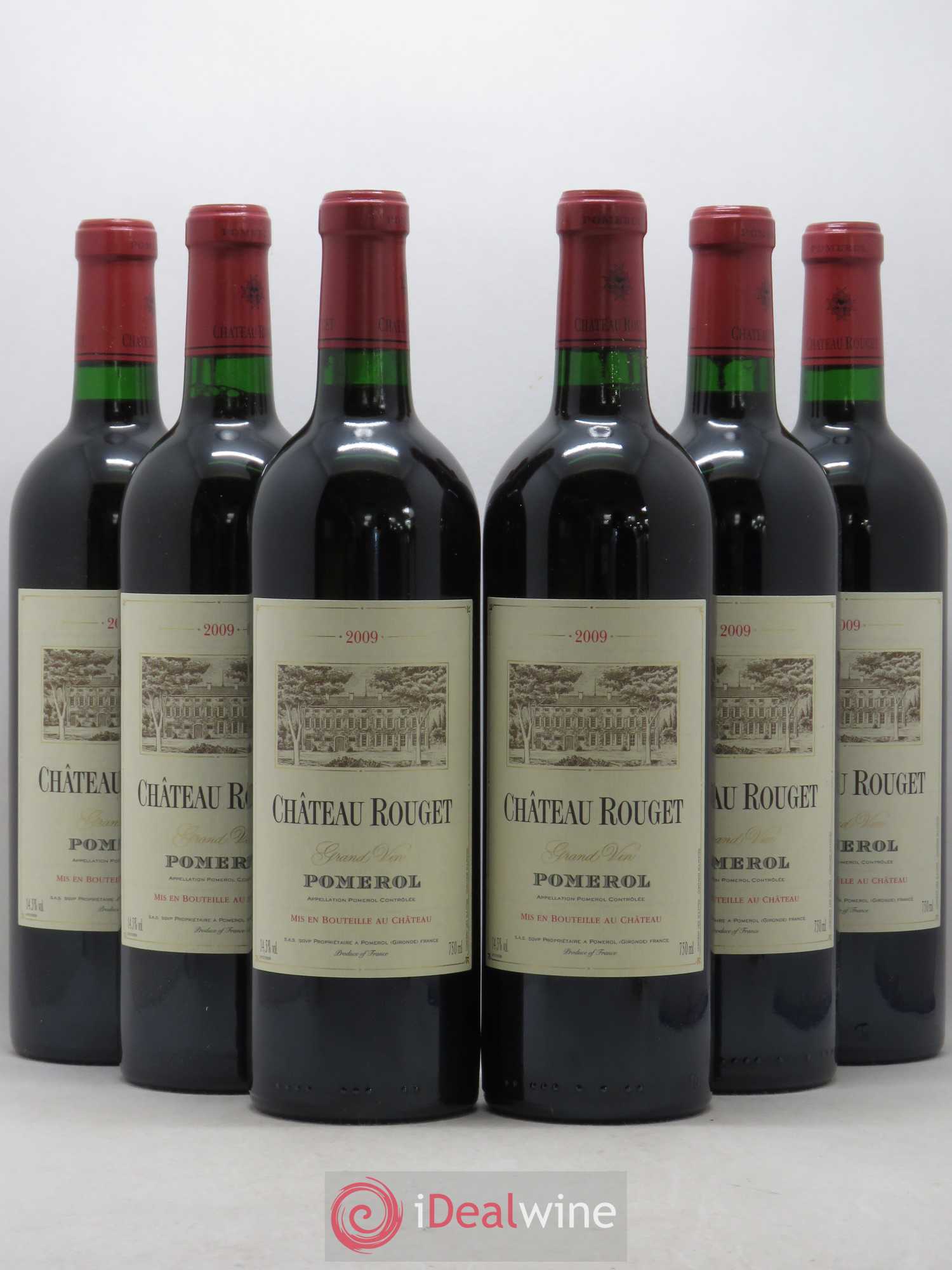 Château Rouget 2009 - Lot of 6 bottles - 0