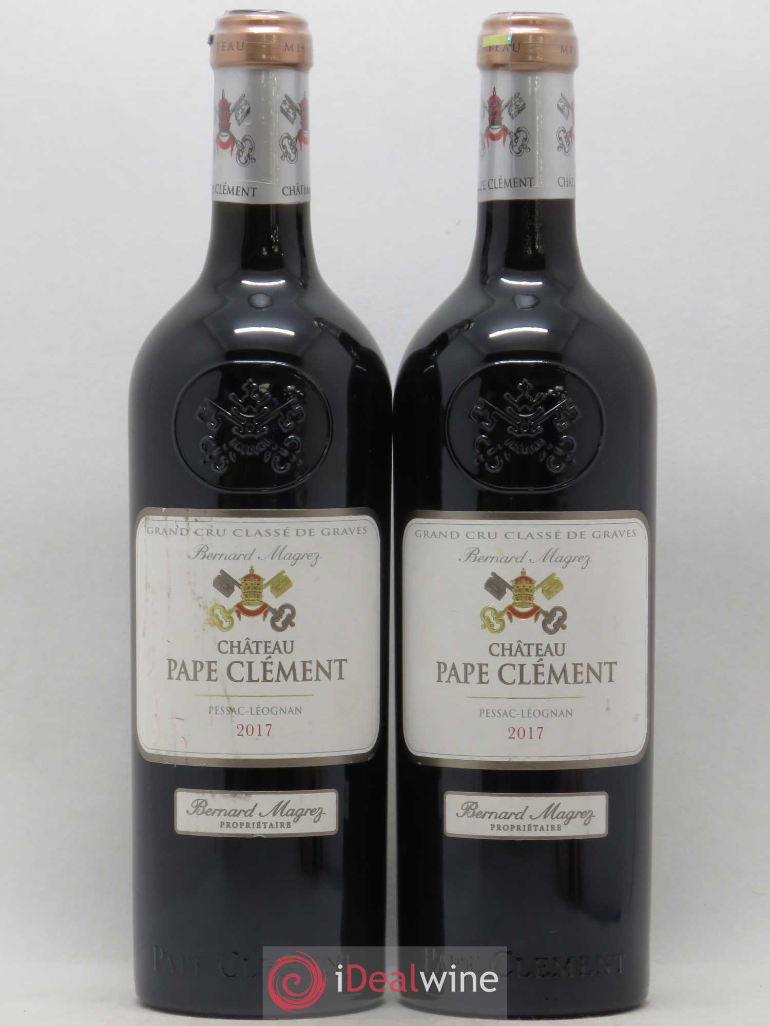 Château Pape Clément Cru Classé de Graves 2017 - Lot de 2 bouteilles - 0