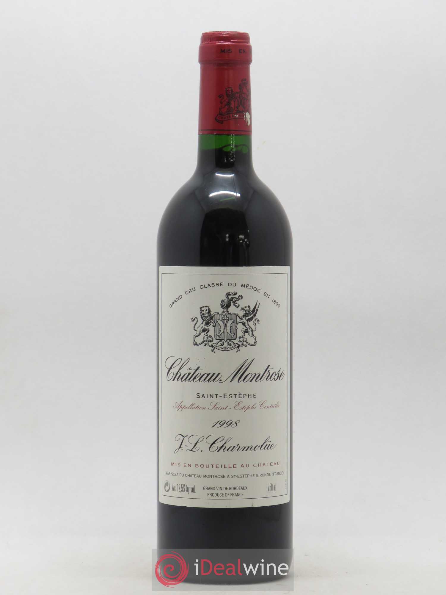 Château Montrose 2ème Grand Cru Classé 1998 - Lot de 1 bouteille - 0
