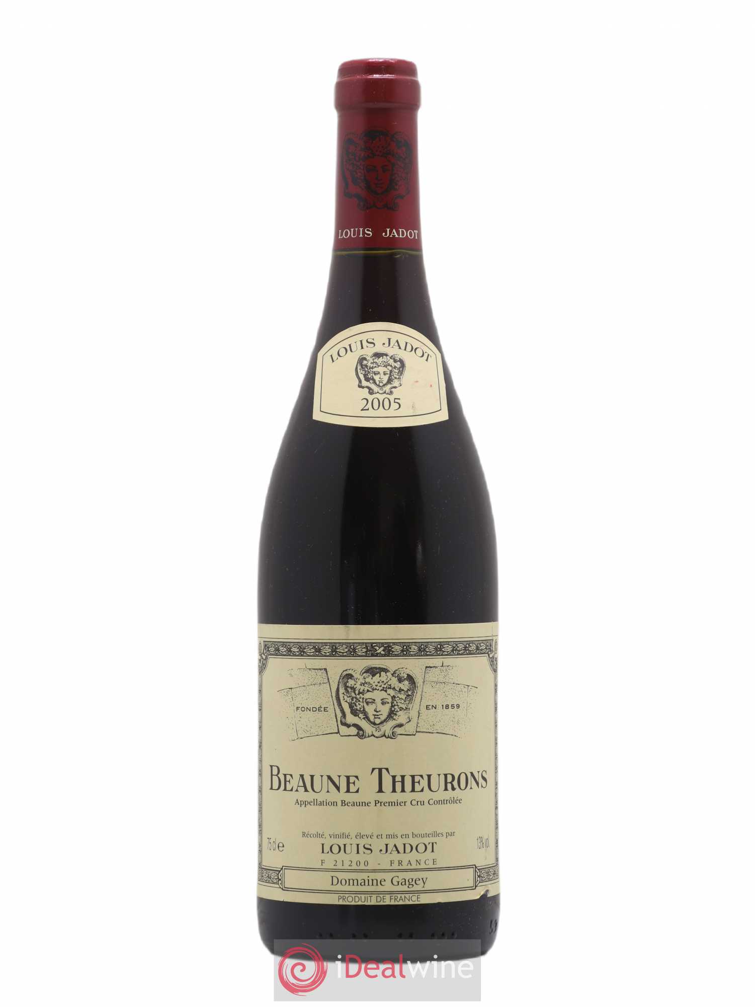 Beaune 1er Cru Theurons Maison Louis Jadot 2005 - Lot de 1 bouteille - 0