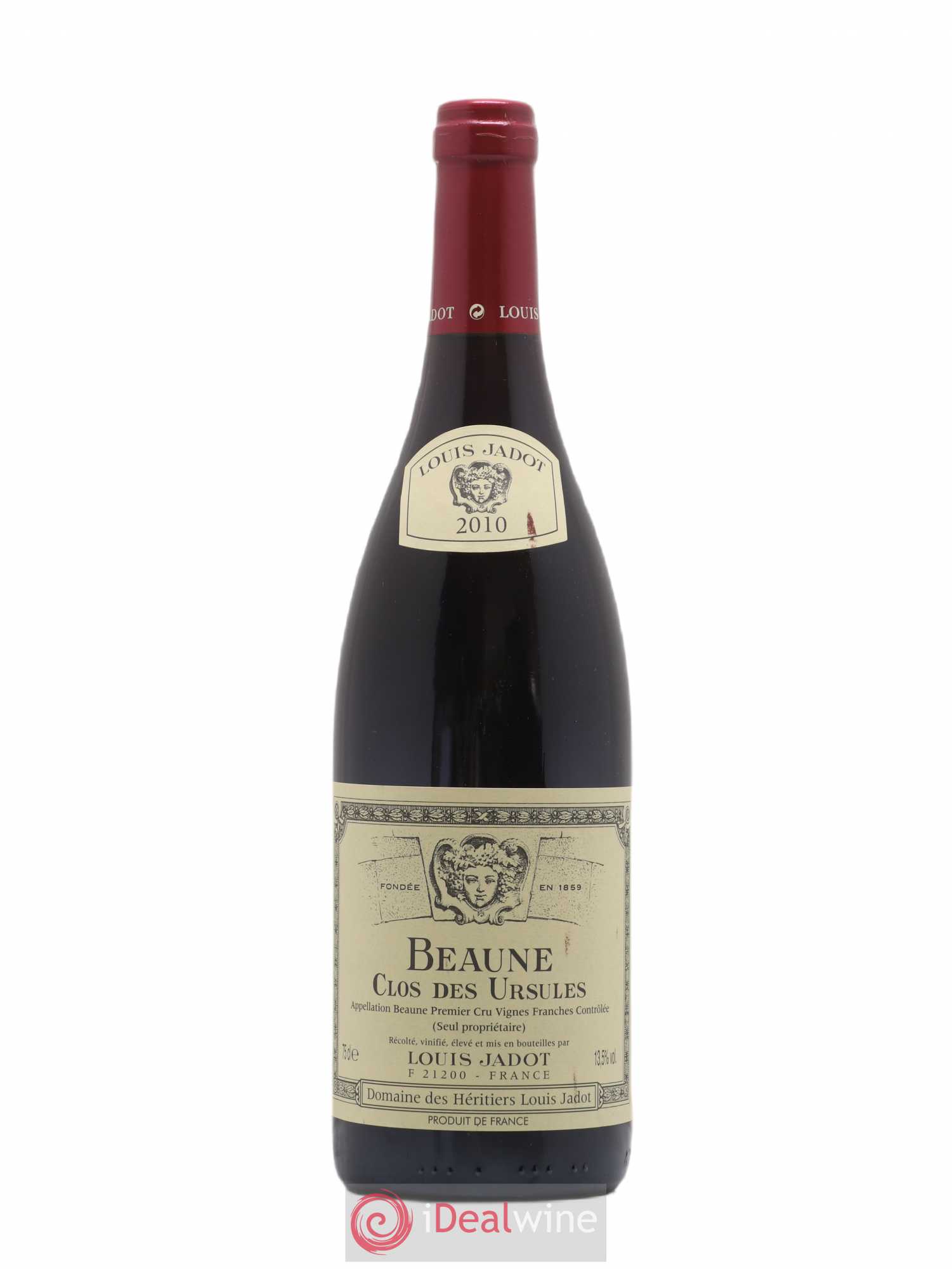 Beaune 1er Cru Clos des Ursules Maison Louis Jadot 2010 - Lot de 1 bouteille - 0
