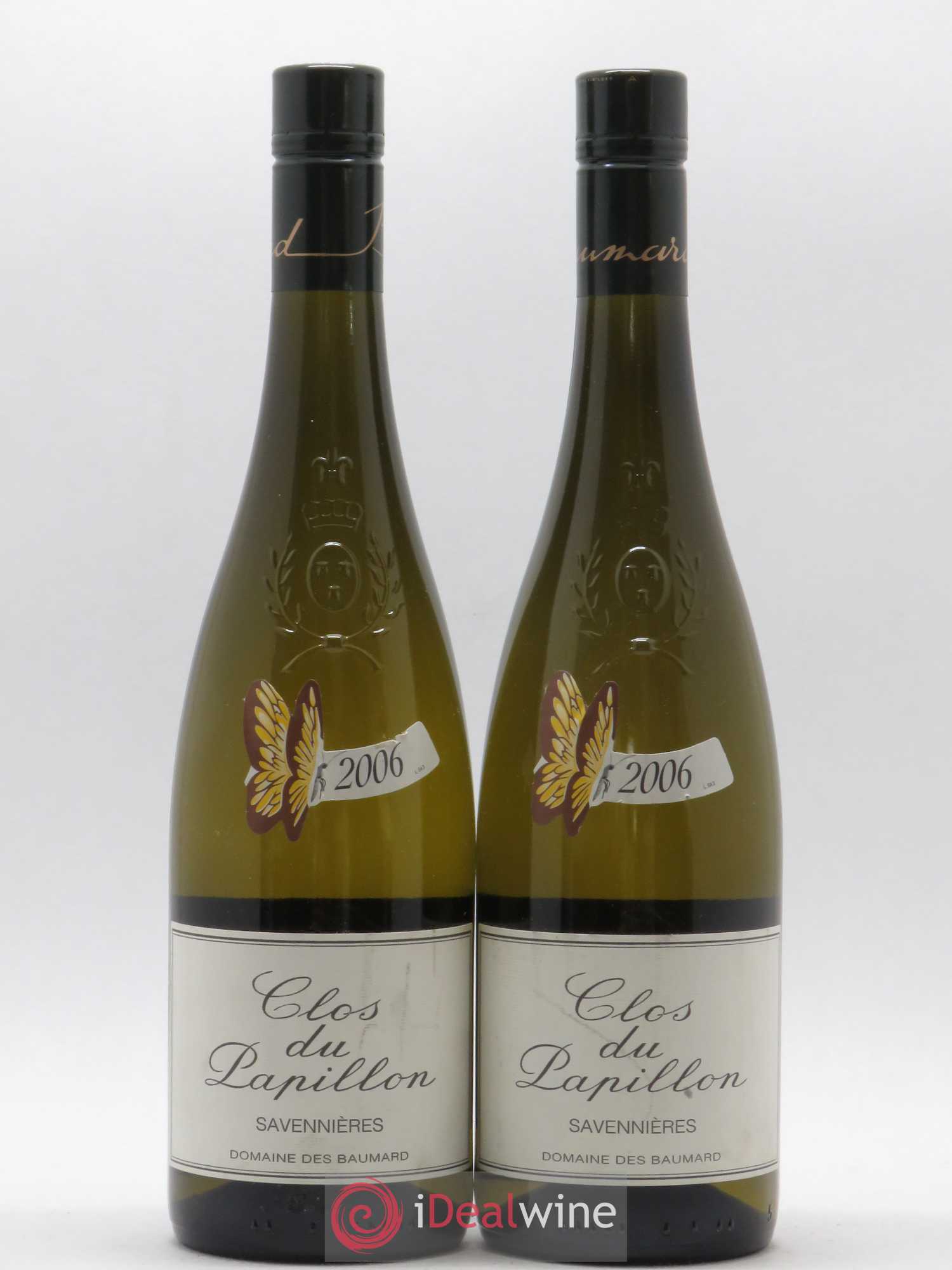 Savennières Clos du Papillon Baumard (Domaine des) 2006 - Lot de 2 bouteilles - 0
