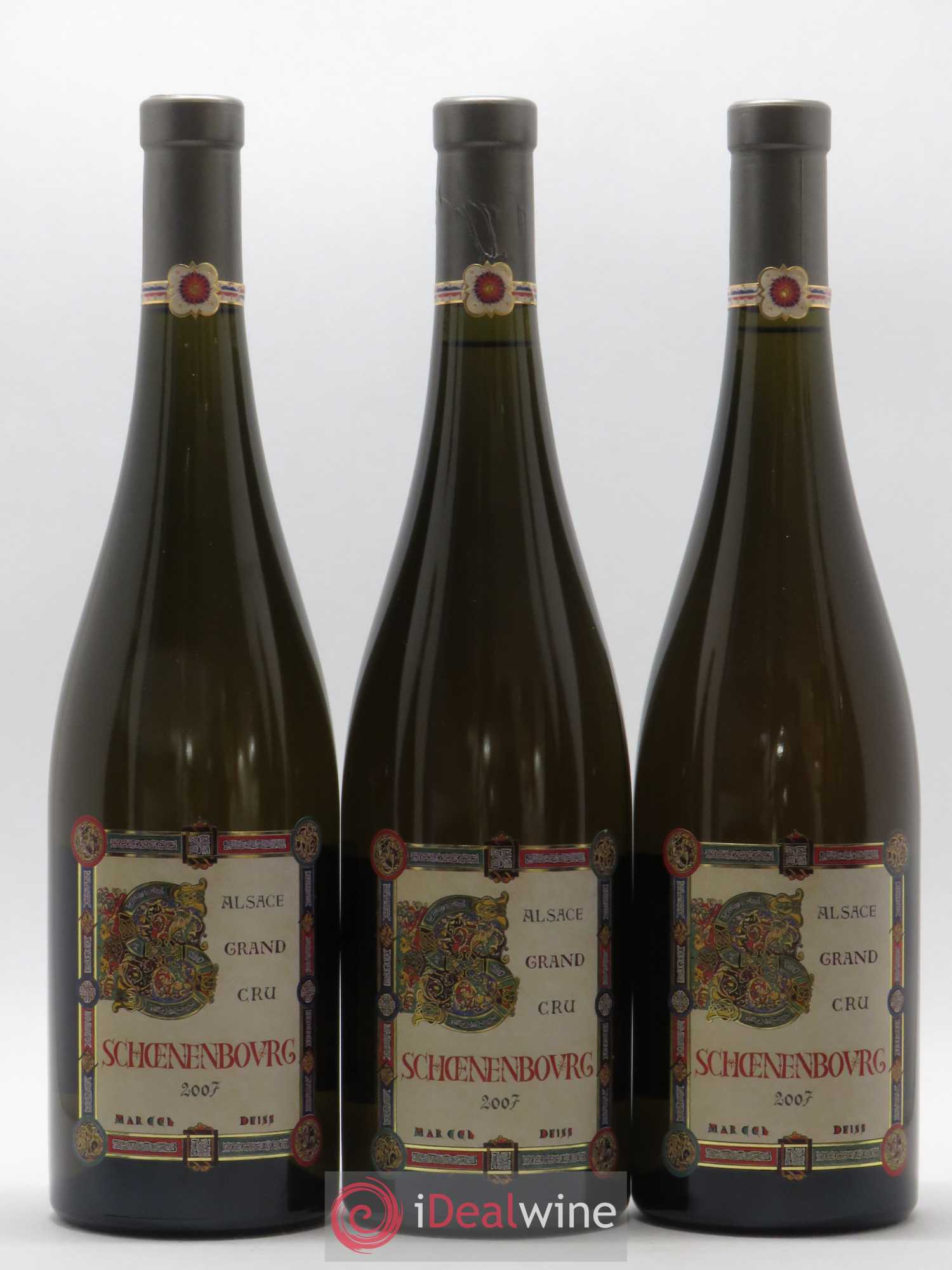 Alsace Grand Cru Schoenenbourg Marcel Deiss (Domaine) 2007 - Lot de 6 bouteilles - 2