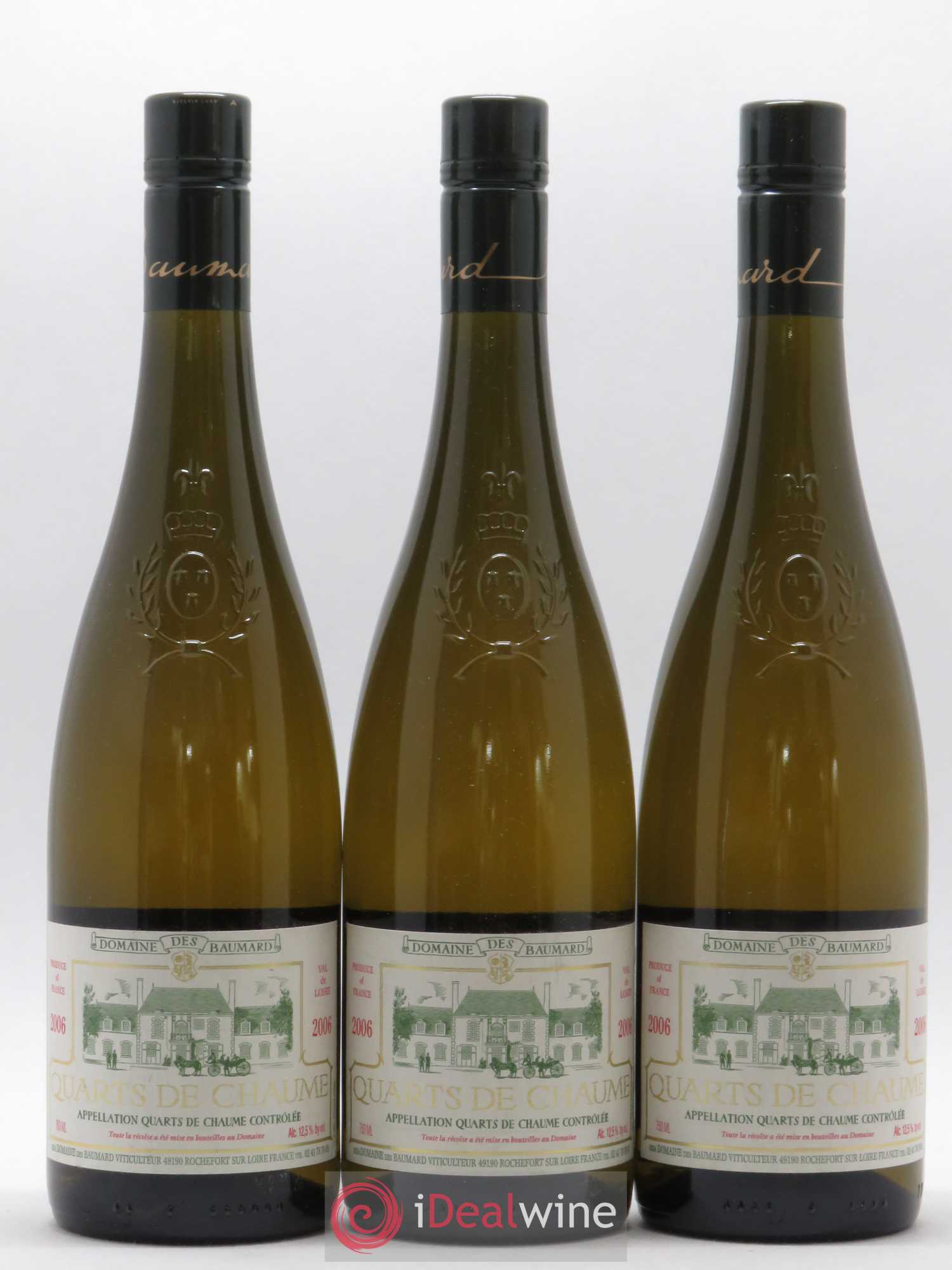 Quarts de Chaume Baumard (Domaine des) 2006 - Lotto di 3 bottiglie - 0