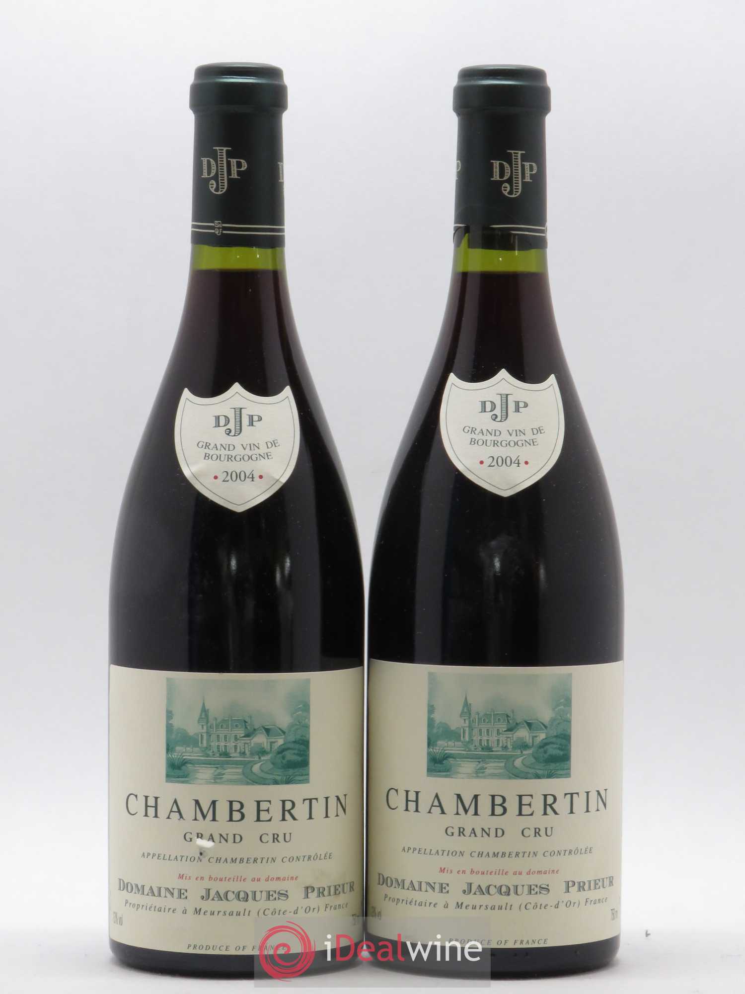 Chambertin Grand Cru Jacques Prieur (Domaine) 2004 - Lot de 2 bouteilles - 0