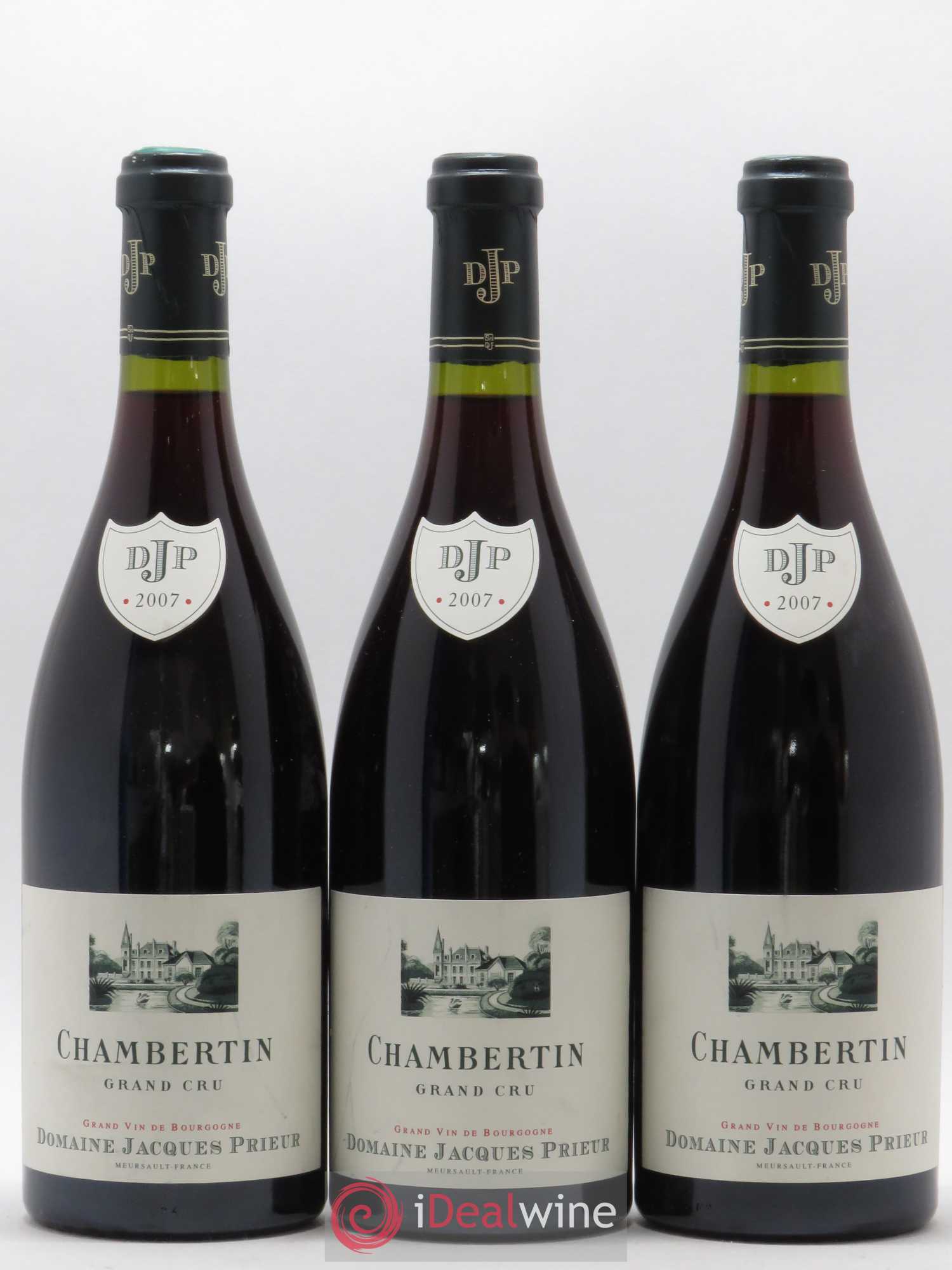 Chambertin Grand Cru Jacques Prieur (Domaine) 2007 - Lot de 3 bouteilles - 0