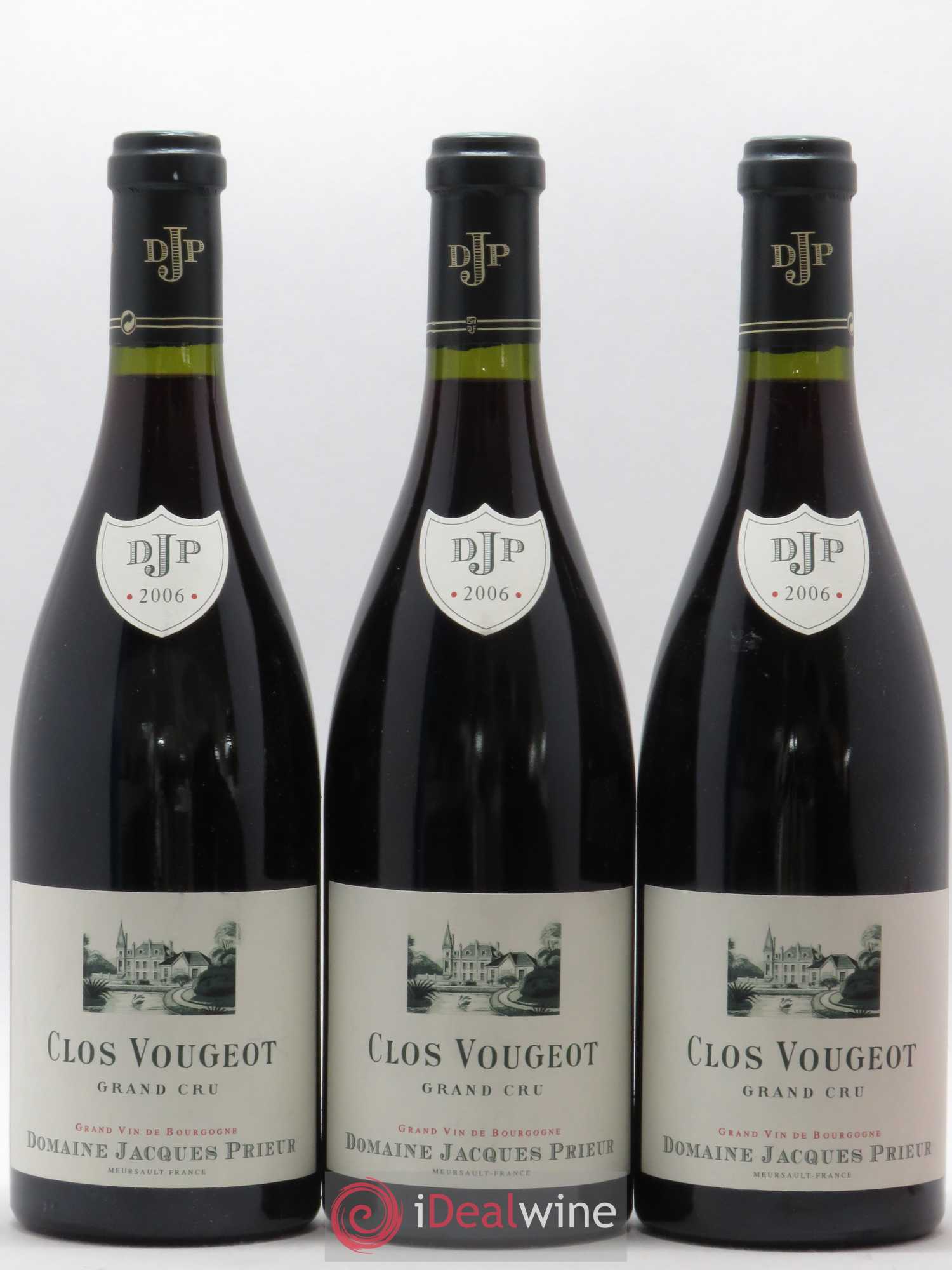 Clos de Vougeot Grand Cru Jacques Prieur (Domaine) 2006 - Lot de 3 bouteilles - 0