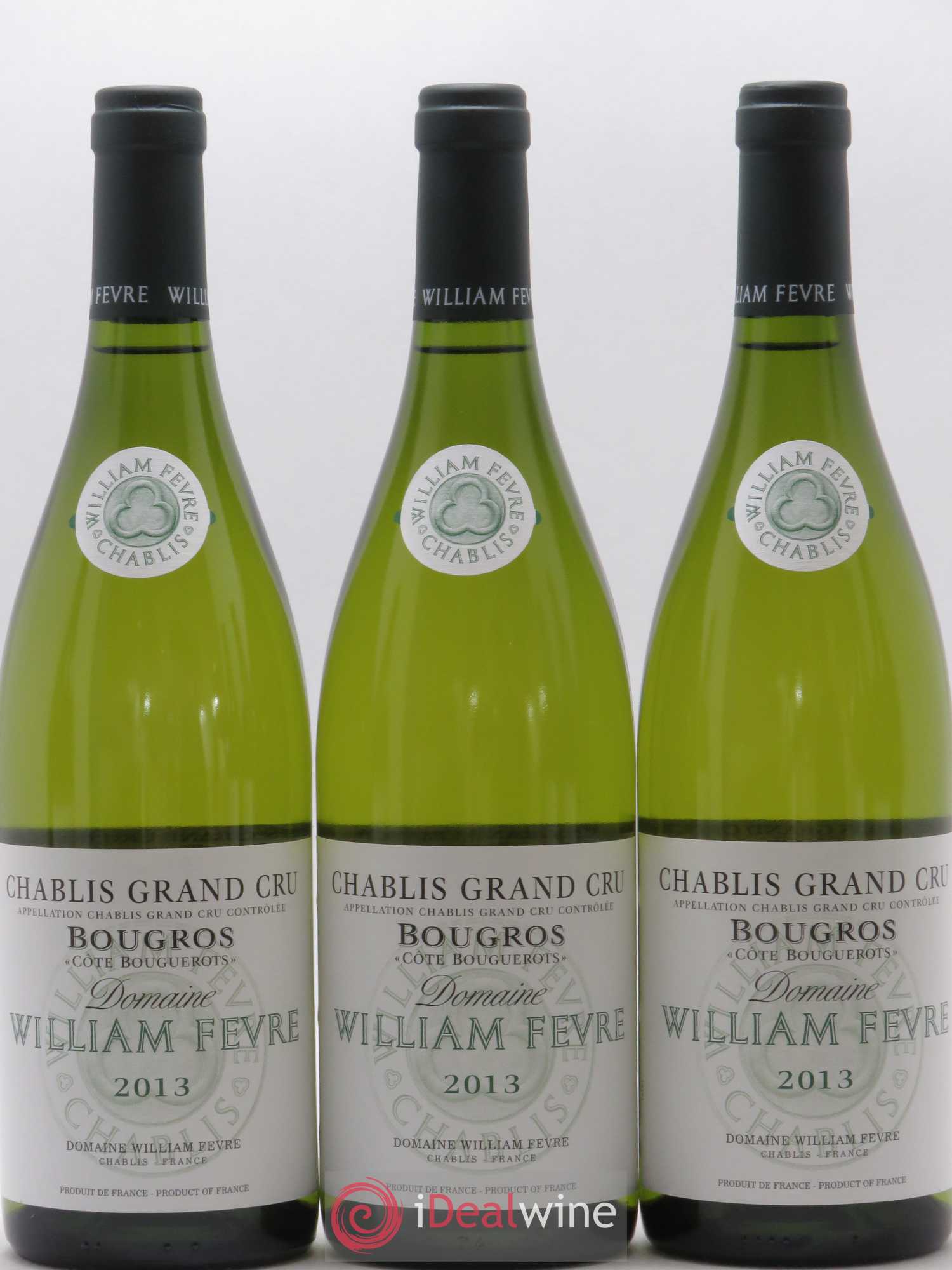 Chablis Grand Cru Bougros Côte Bouguerots William Fèvre 2013 - Lot de 6 bouteilles - 2