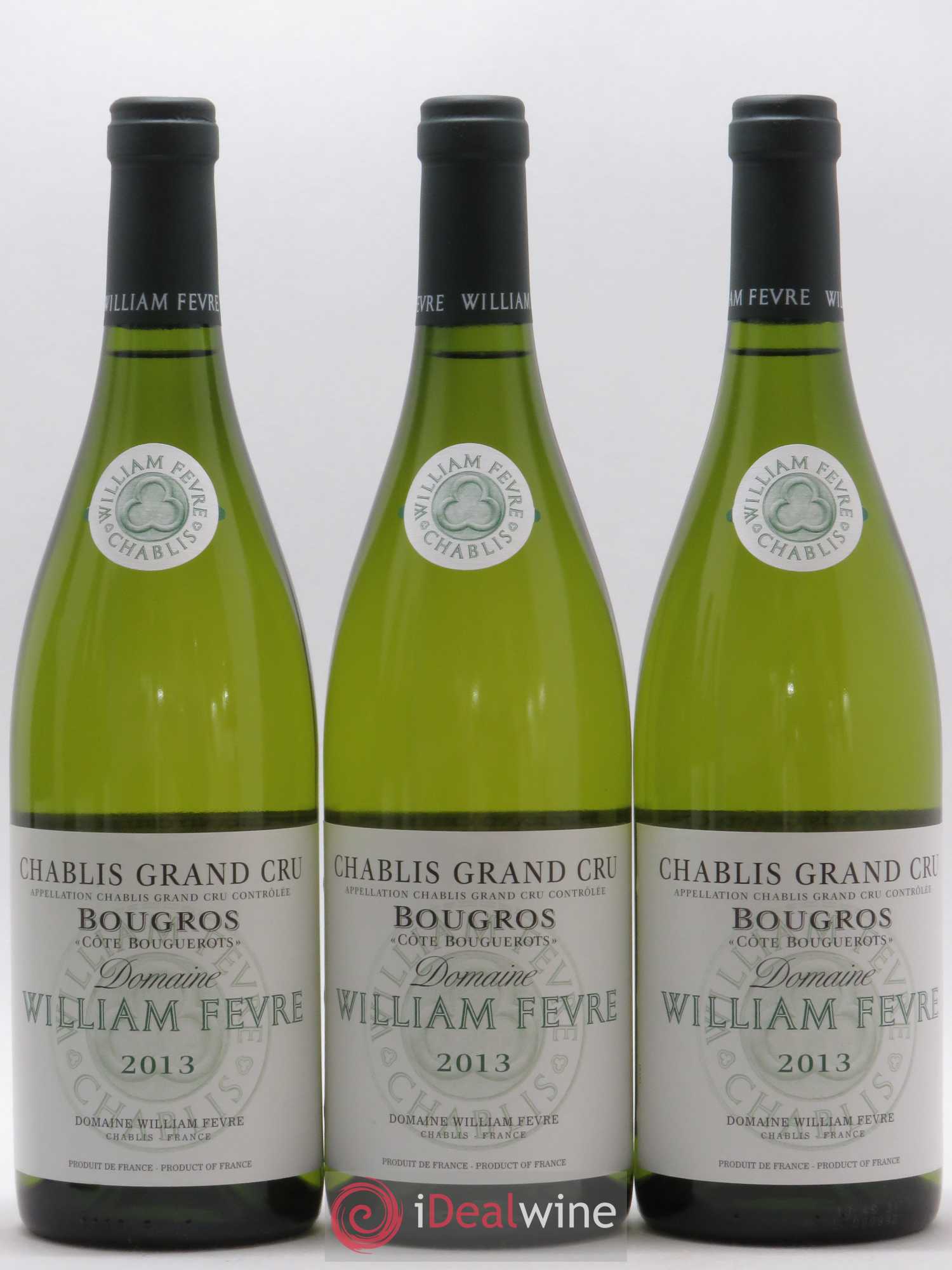 Chablis Grand Cru Bougros Côte Bouguerots William Fèvre 2013 - Lot of 6 bottles - 1