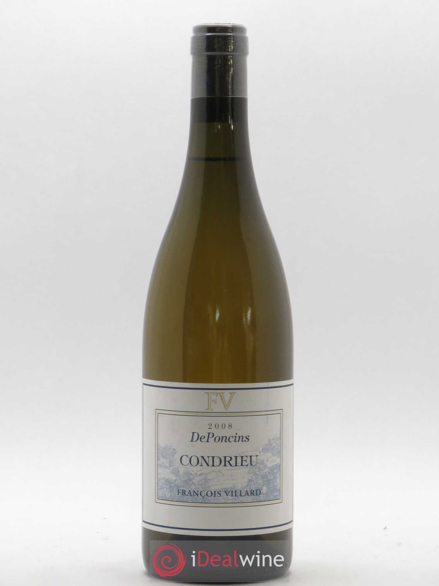 Condrieu Deponcins François Villard 2008 - Lot de 1 bouteille - 0