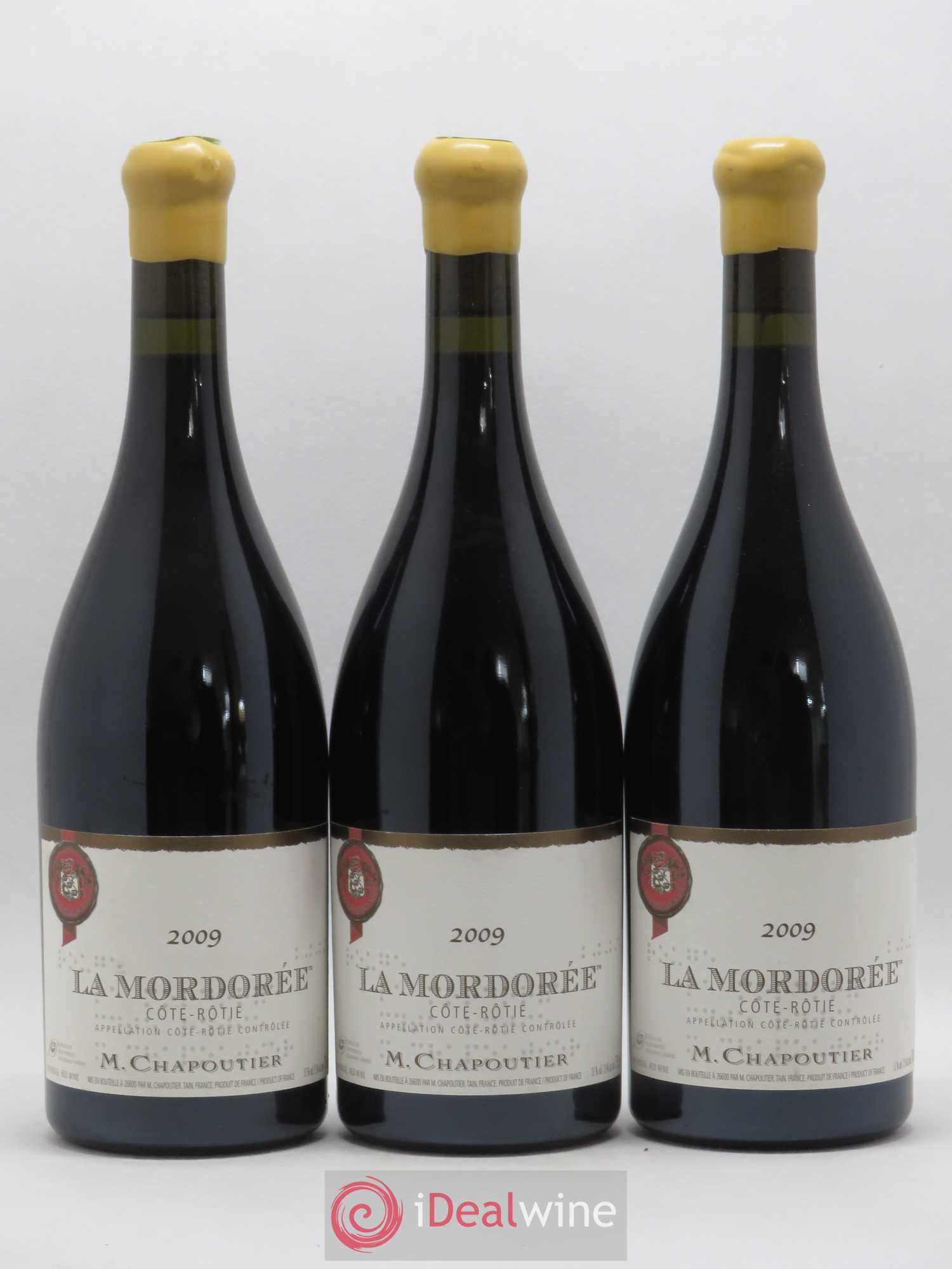 Côte-Rôtie La Mordorée Chapoutier 2009 - Lot de 3 bouteilles - 0