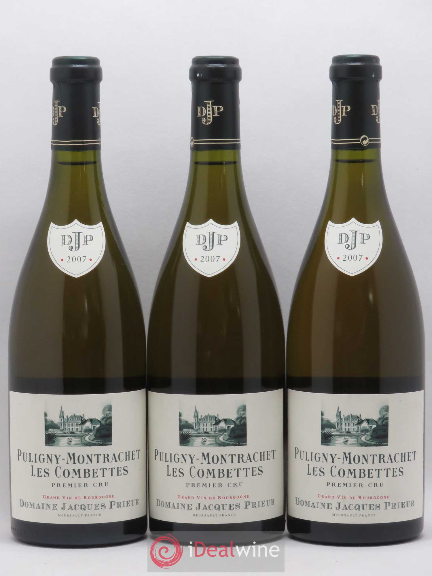 Puligny-Montrachet 1er Cru Les Combettes Jacques Prieur (Domaine) 2007 - Lot de 3 bouteilles - 0
