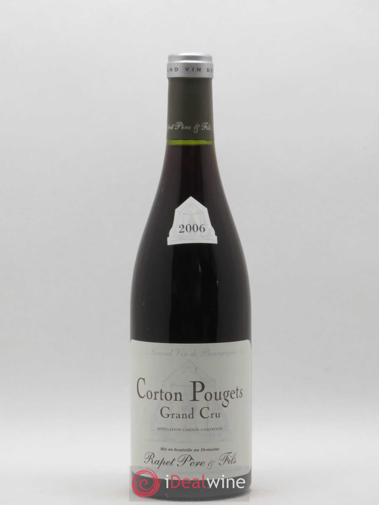 Corton Grand Cru Pougets Rapet Père & Fils 2006 - Lot de 1 bouteille - 0