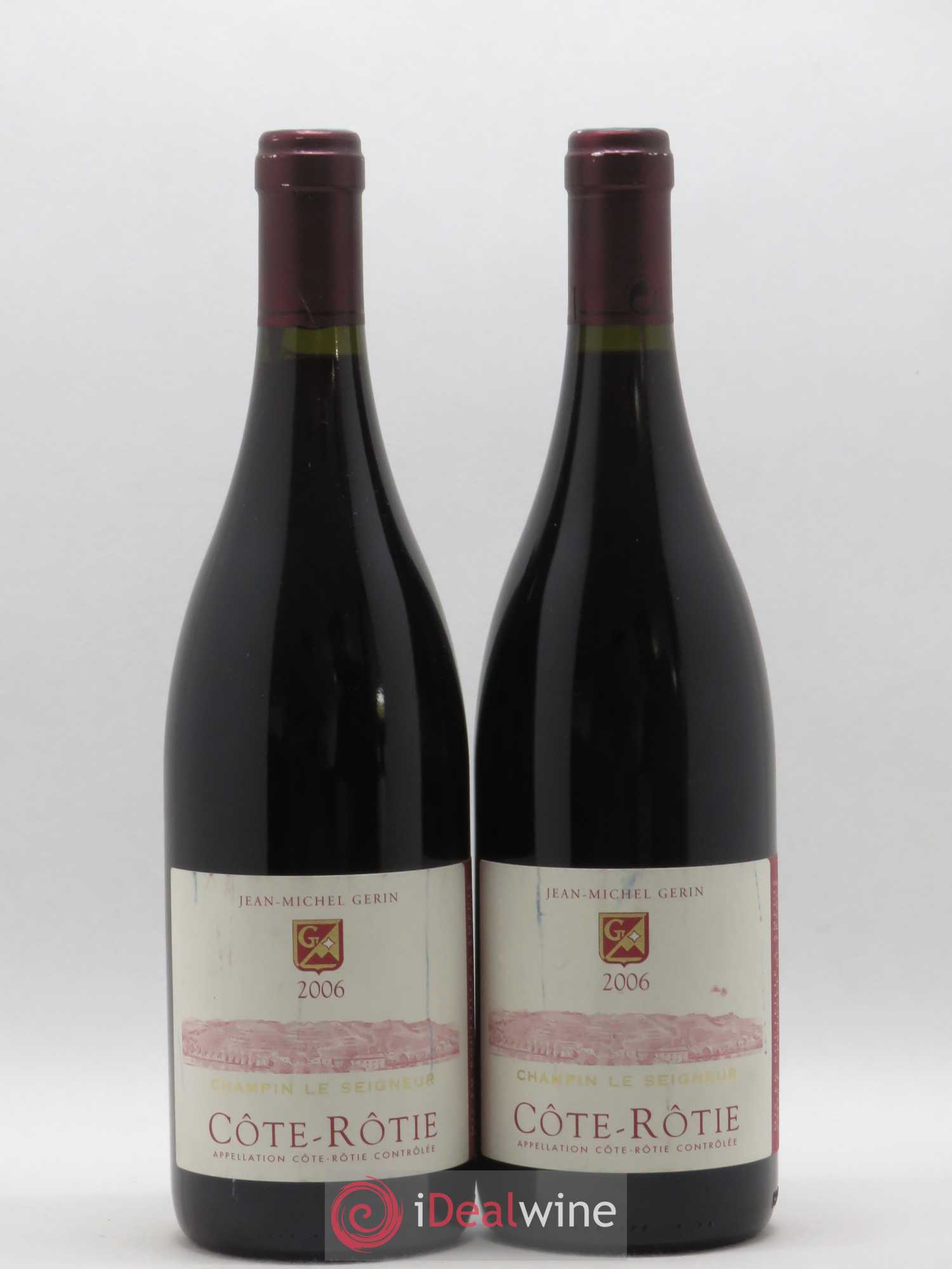 Côte-Rôtie Champin Le Seigneur Jean-Michel Gerin 2006 - Lot de 2 bouteilles - 0