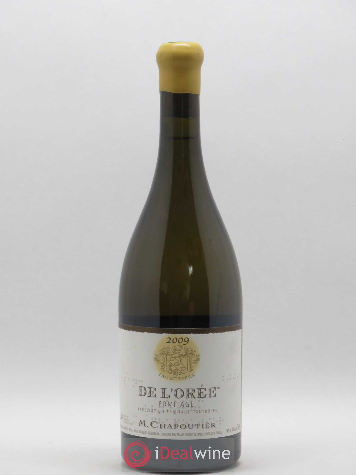 Hermitage Ermitage de l'Orée Chapoutier 2009 - Lot de 1 bouteille - 0