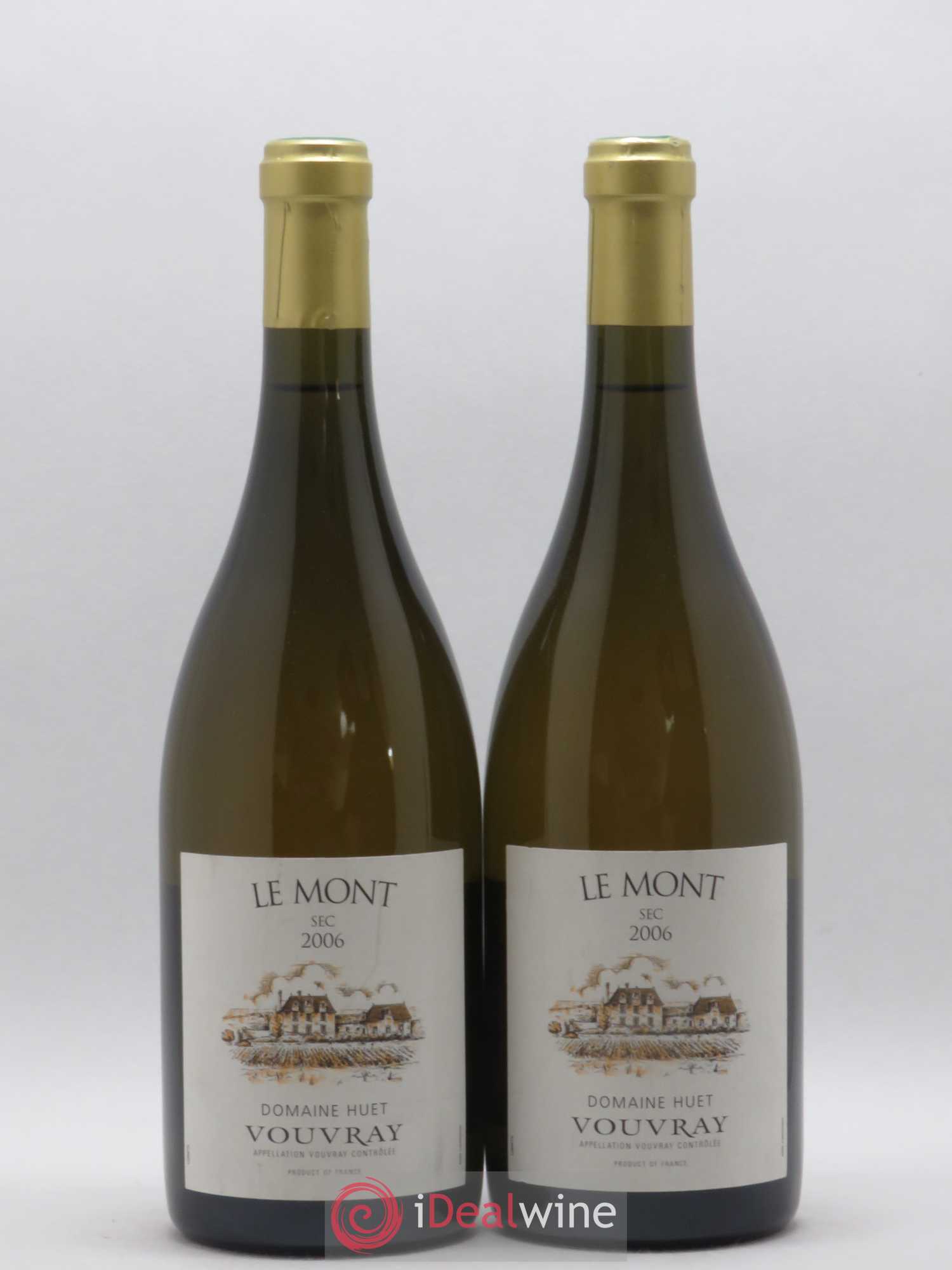 Vouvray Le Mont Sec Domaine Huet 2006 - Lot de 2 bouteilles - 0