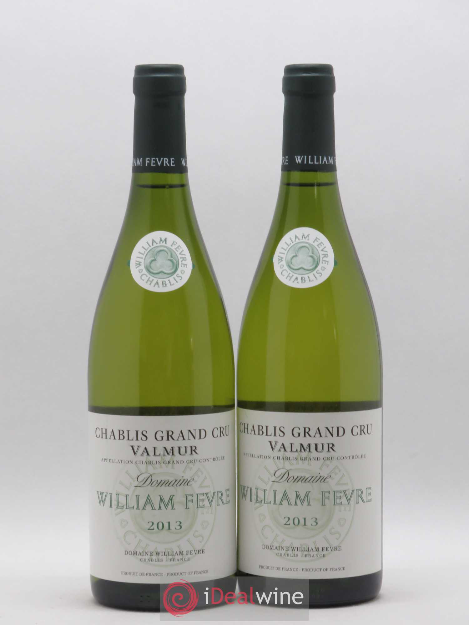 Chablis Grand Cru Valmur William Fèvre 2013 - Lot de 2 bouteilles - 0