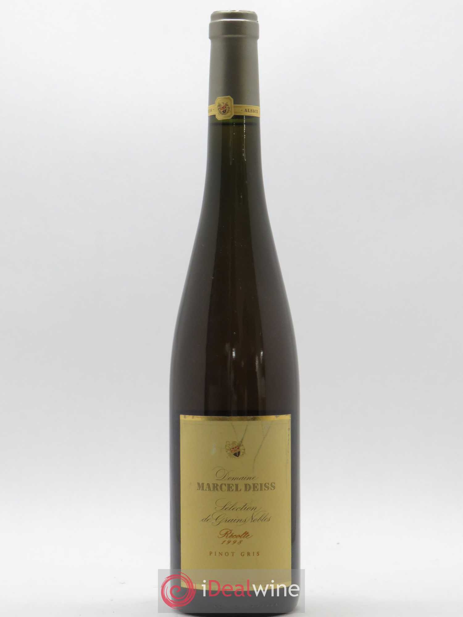 Alsace Pinot Gris Sélection de Grains Nobles Marcel Deiss (Domaine) 1998 - Lotto di 1 bottiglia - 0