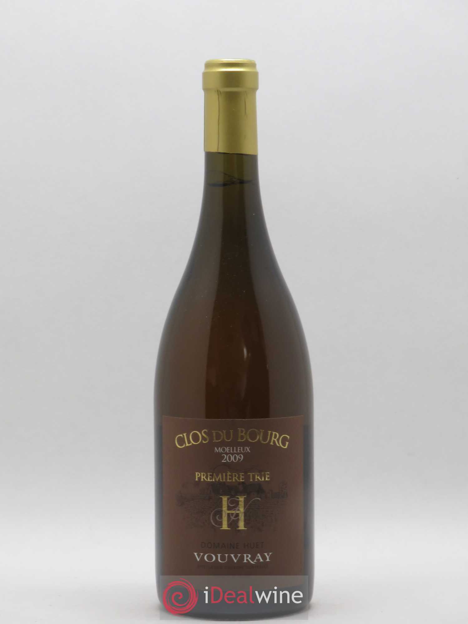 Vouvray Clos du Bourg Moelleux 1ère trie Domaine Huet 2009 - Lotto di 1 bottiglia - 0
