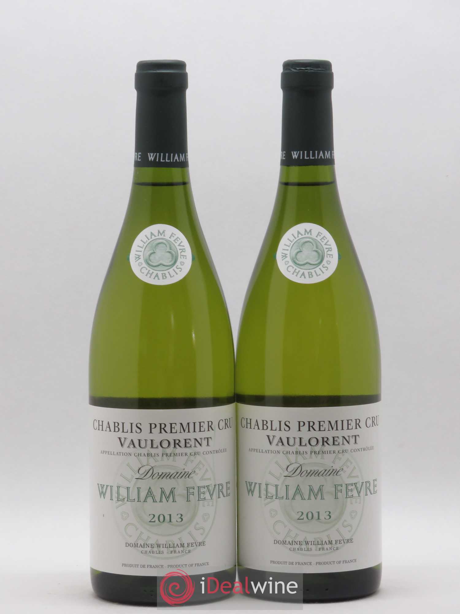 Chablis 1er Cru Vaulorent William Fèvre 2013 - Lot de 2 bouteilles - 0