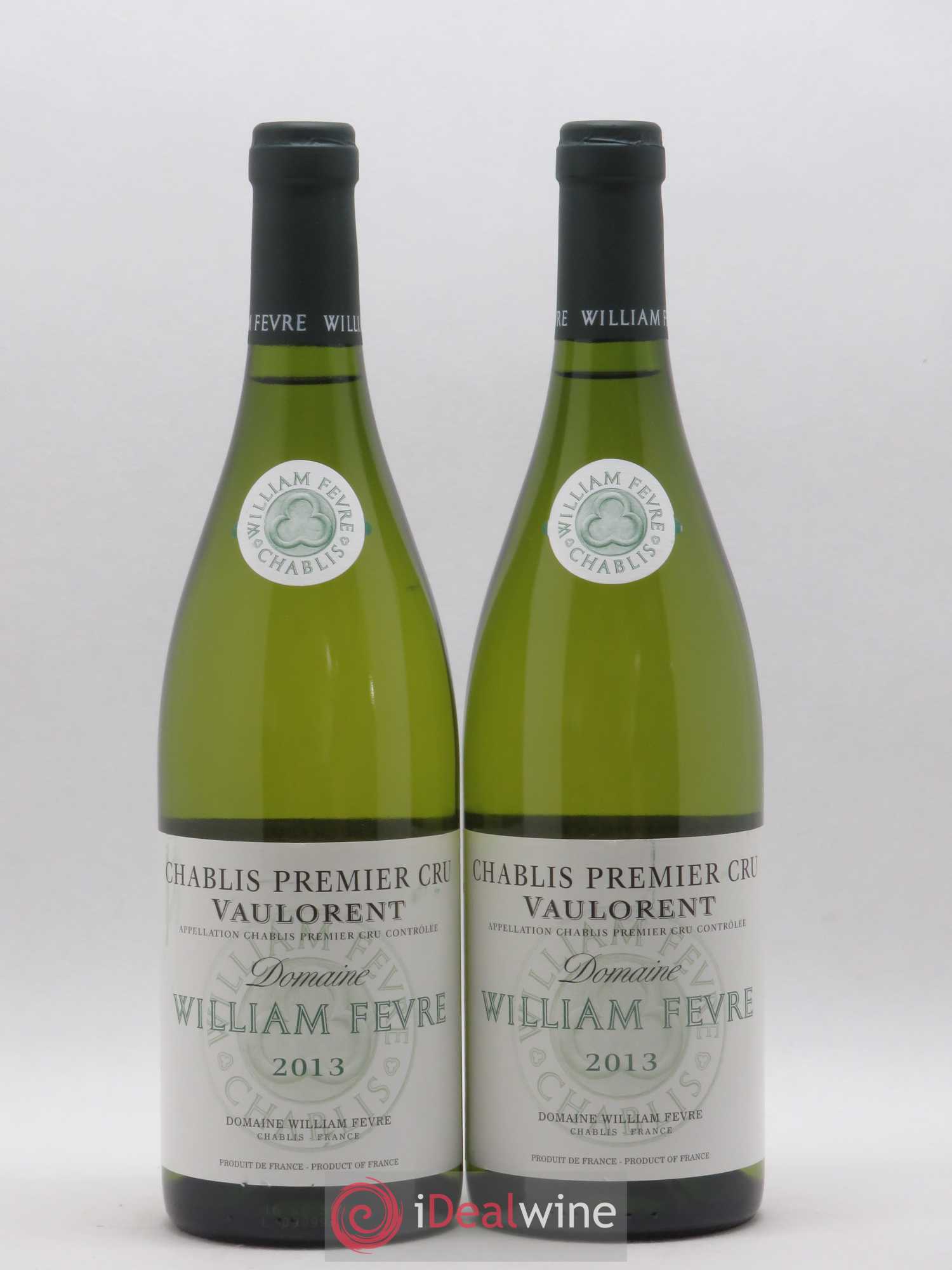 Chablis 1er Cru Vaulorent William Fèvre 2013 - Lot de 2 bouteilles - 0