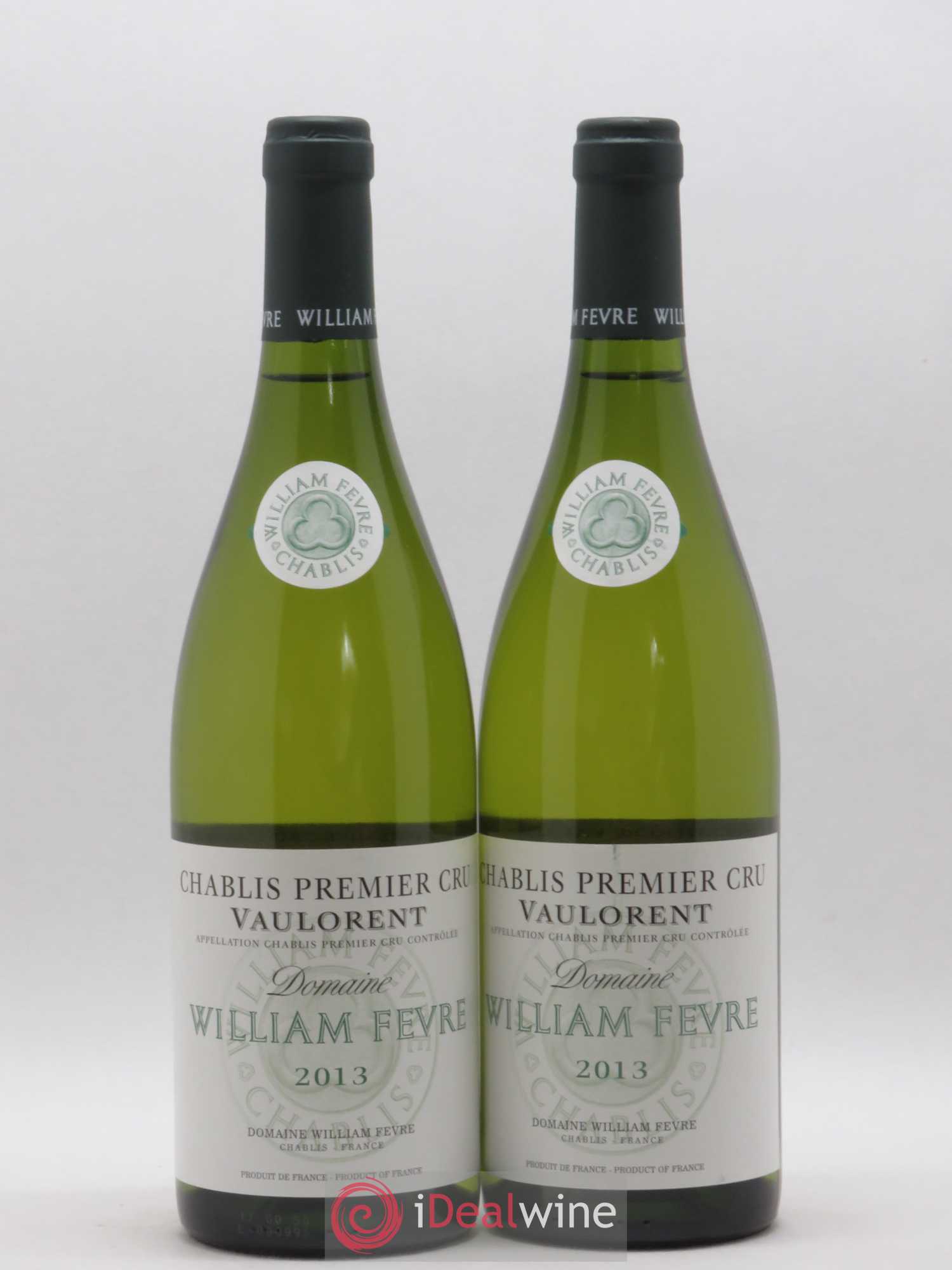 Chablis 1er Cru Vaulorent William Fèvre 2013 - Lot de 2 bouteilles - 0
