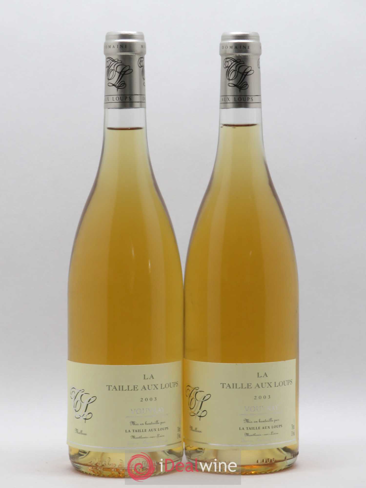Vouvray Domaine de la Taille aux Loups 2003 - Lotto di 2 bottiglie - 0