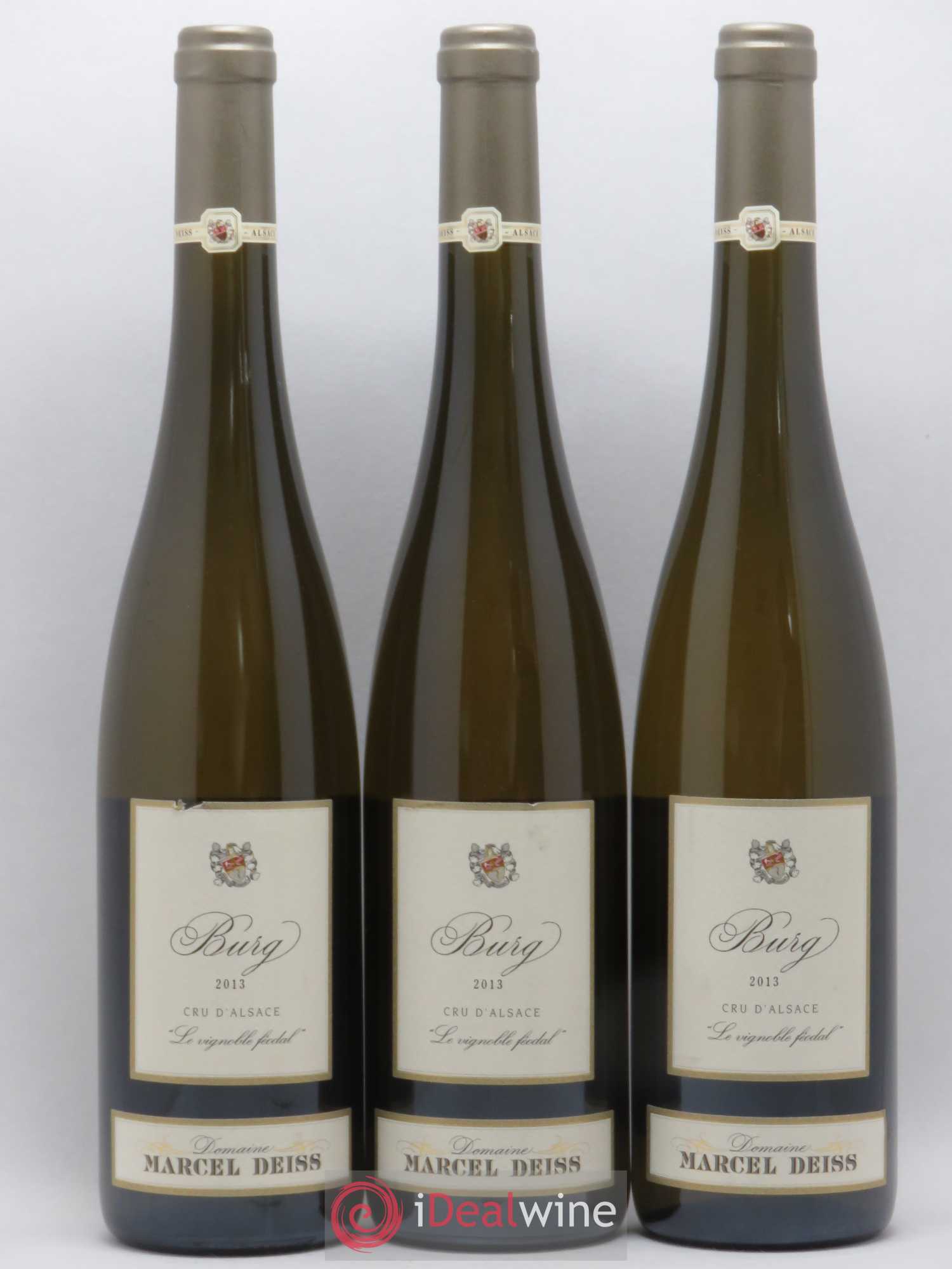 Alsace Burg Marcel Deiss (Domaine) 2013 - Lot de 3 bouteilles - 0