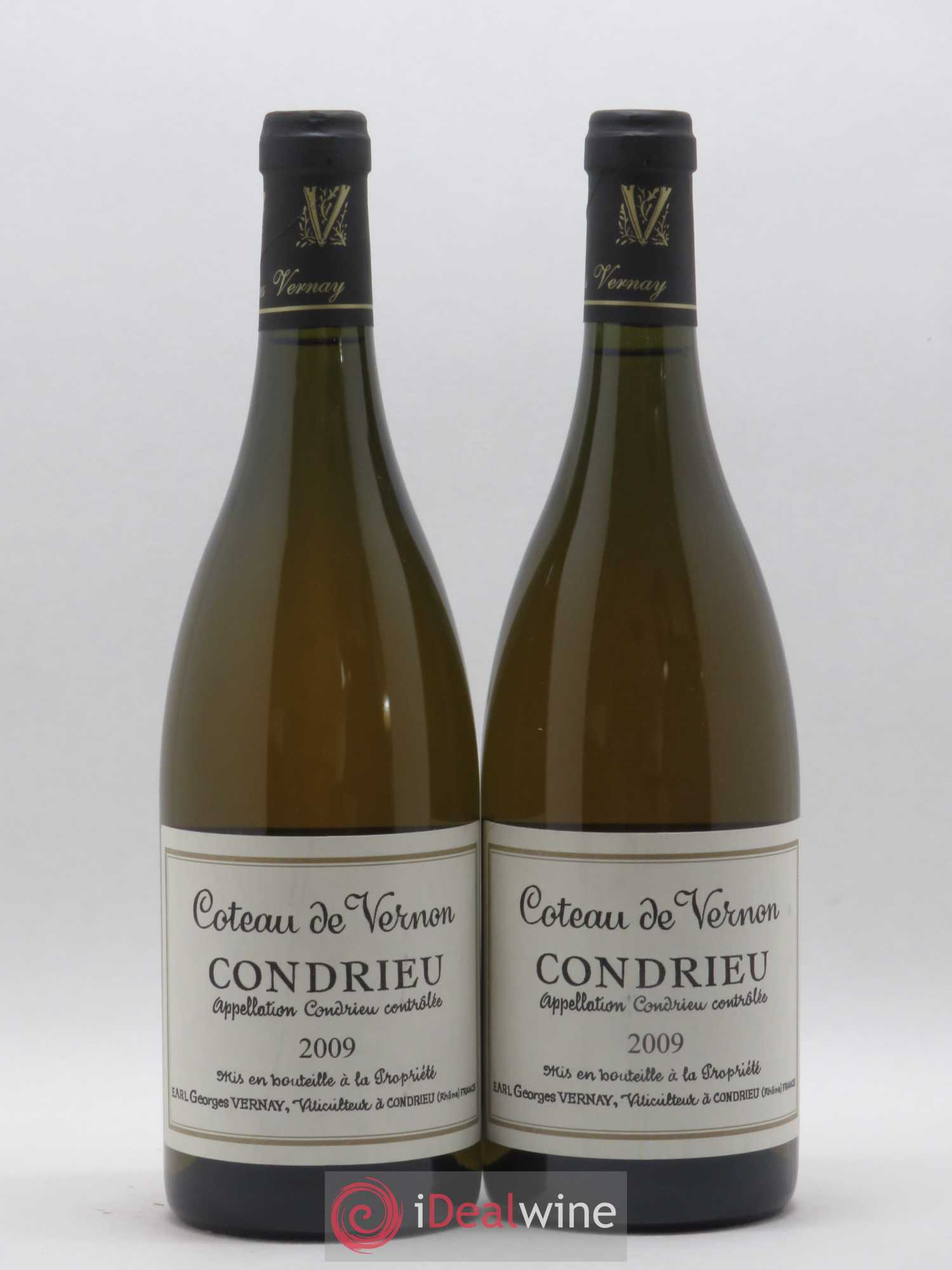 Condrieu Coteau de Vernon Georges Vernay 2009 - Lot de 2 bouteilles - 0