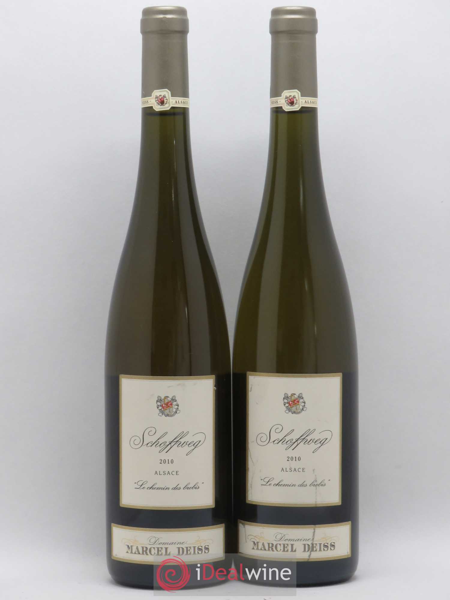 Alsace Schoffweg Marcel Deiss (Domaine) 2010 - Lot de 2 bouteilles - 0