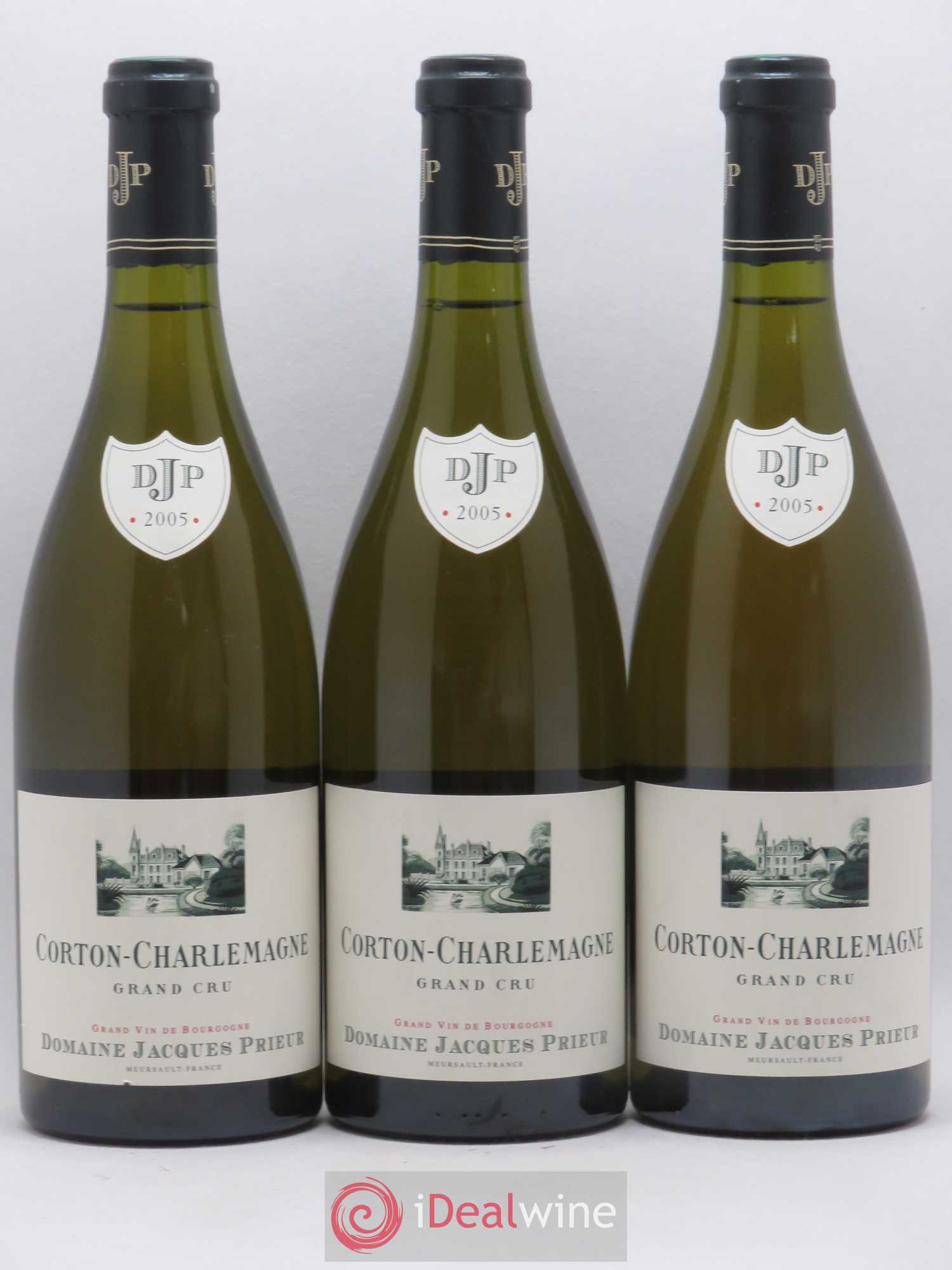 Corton-Charlemagne Grand Cru Jacques Prieur (Domaine) 2005 - Lot de 3 bouteilles - 0