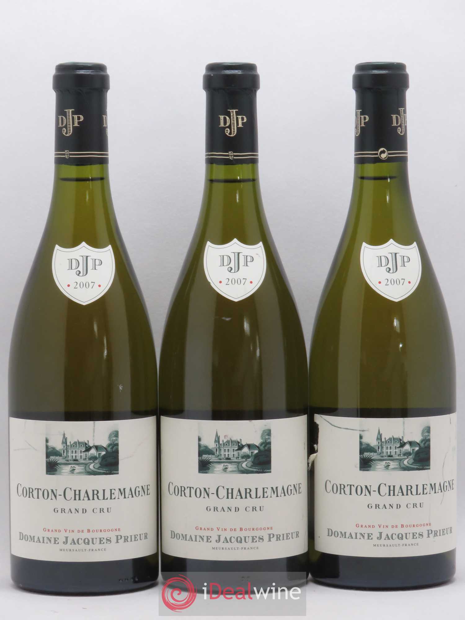 Corton-Charlemagne Grand Cru Jacques Prieur (Domaine) 2007 - Lot de 3 bouteilles - 0