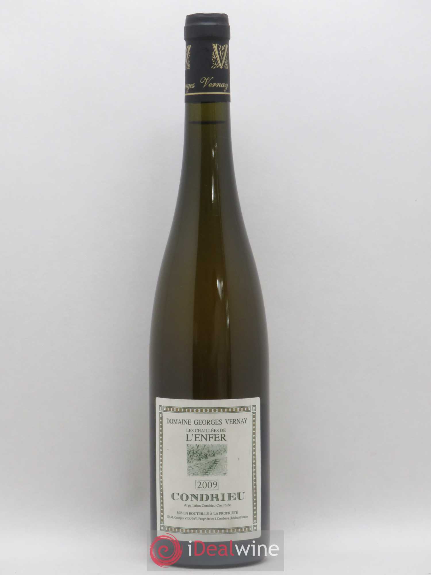 Condrieu Les Chaillées de l'Enfer Georges Vernay 2009 - Lot de 1 bouteille - 0