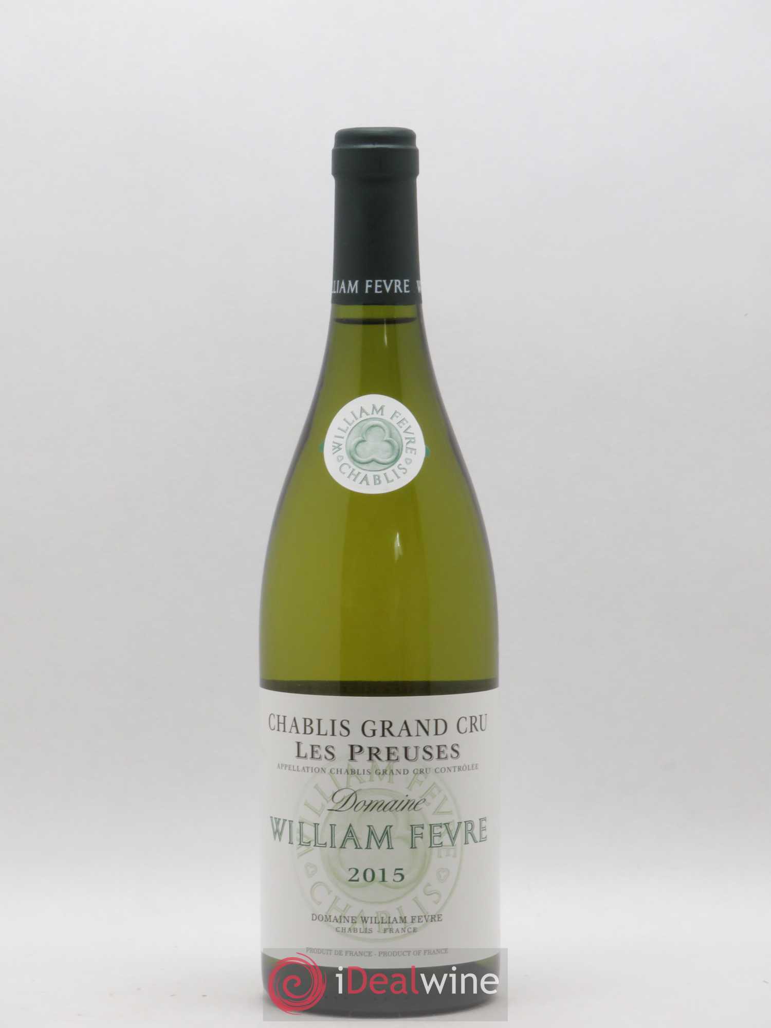Chablis Grand Cru les Preuses William Fèvre 2015 - Lot de 1 bouteille - 0