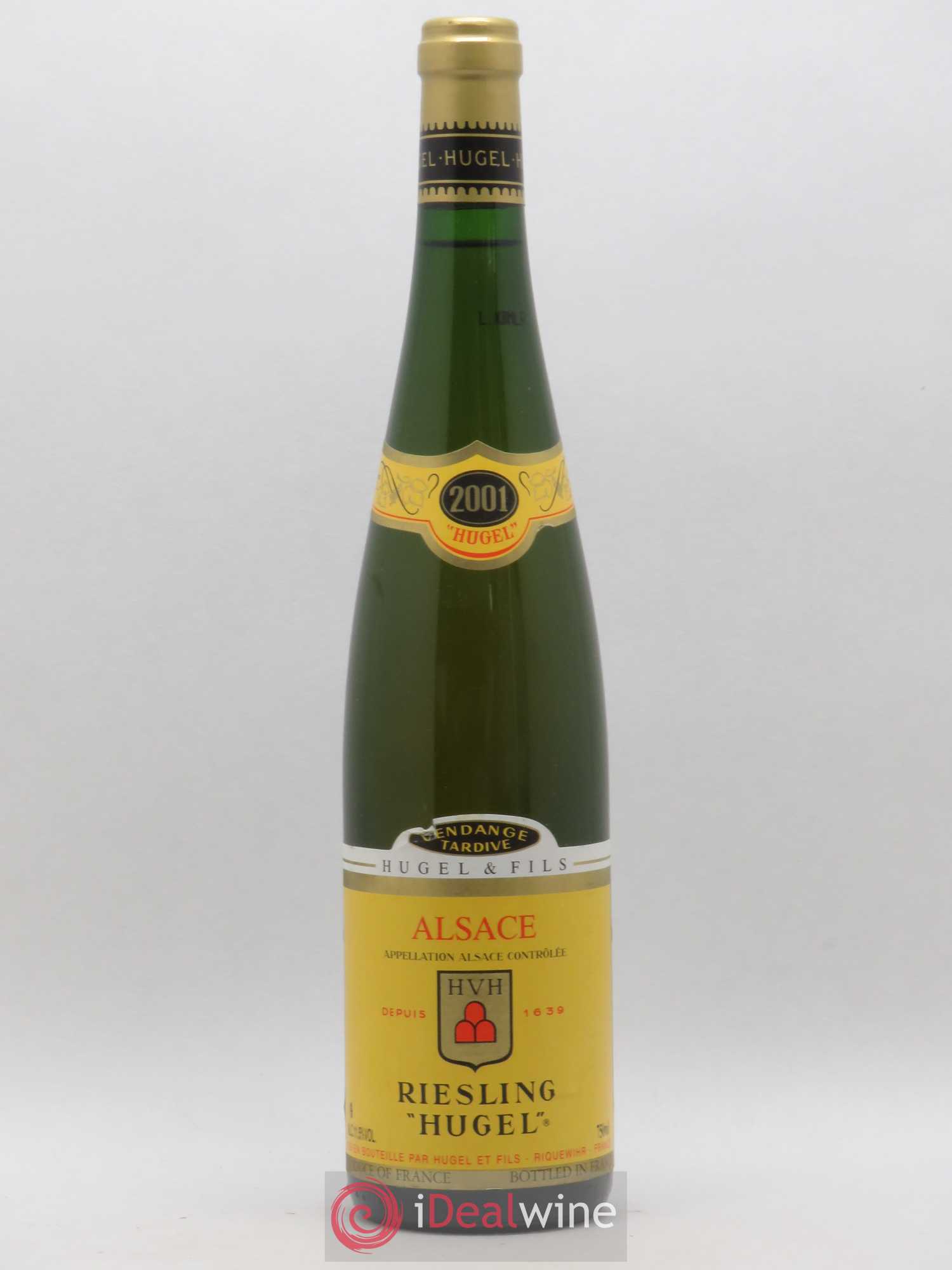 Riesling Vendanges Tardives Hugel (Domaine) 2001 - Posten von 1 Flasche - 0
