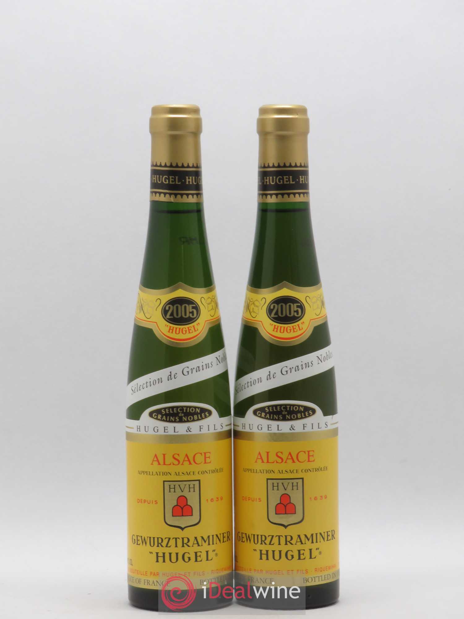 Gewurztraminer Sélection de Grains Nobles Hugel (Domaine) 2005 - Lot of 2 half-bottles - 0