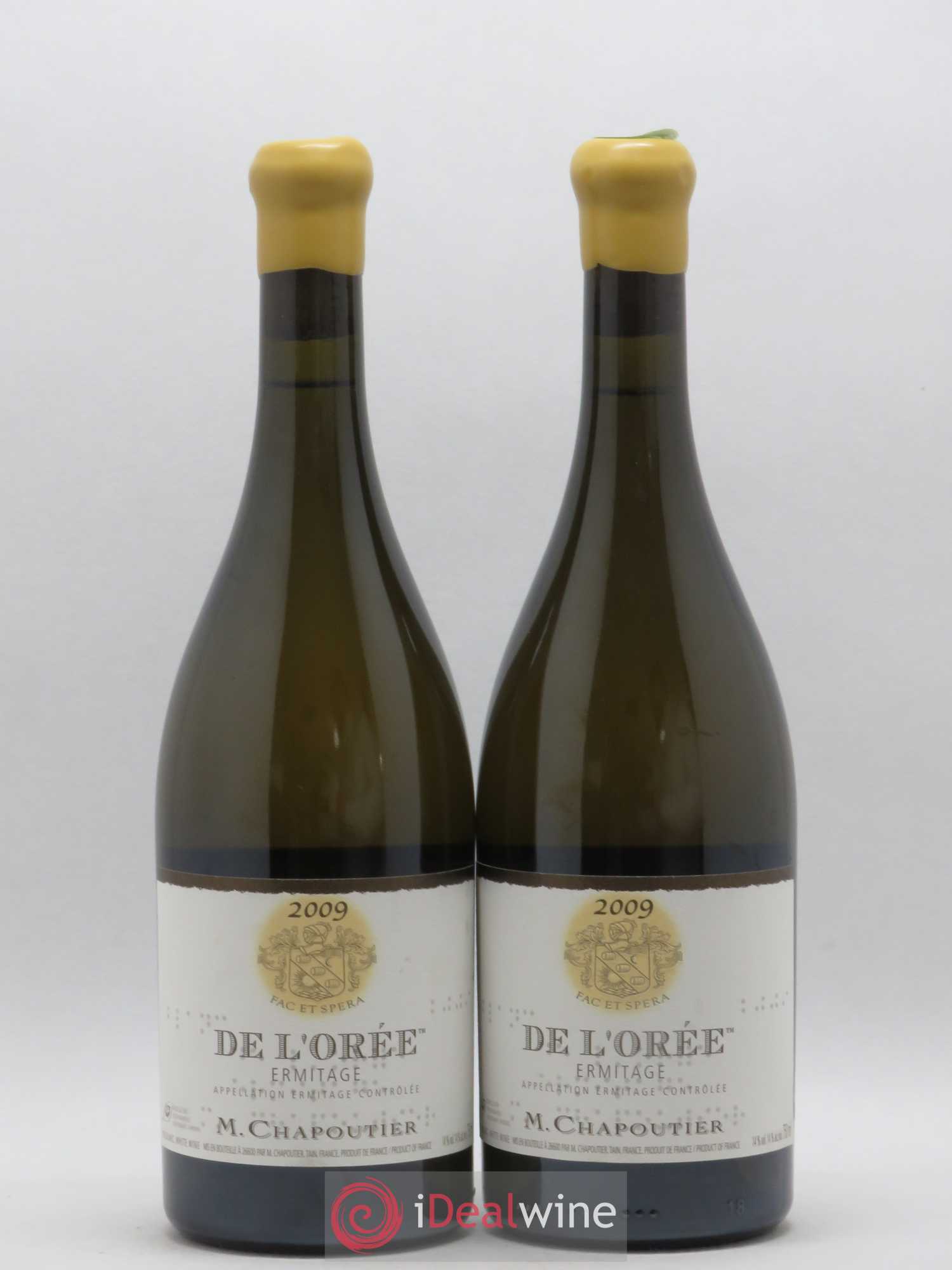 Hermitage Ermitage de l'Orée Chapoutier 2009 - Lot de 2 bouteilles - 0