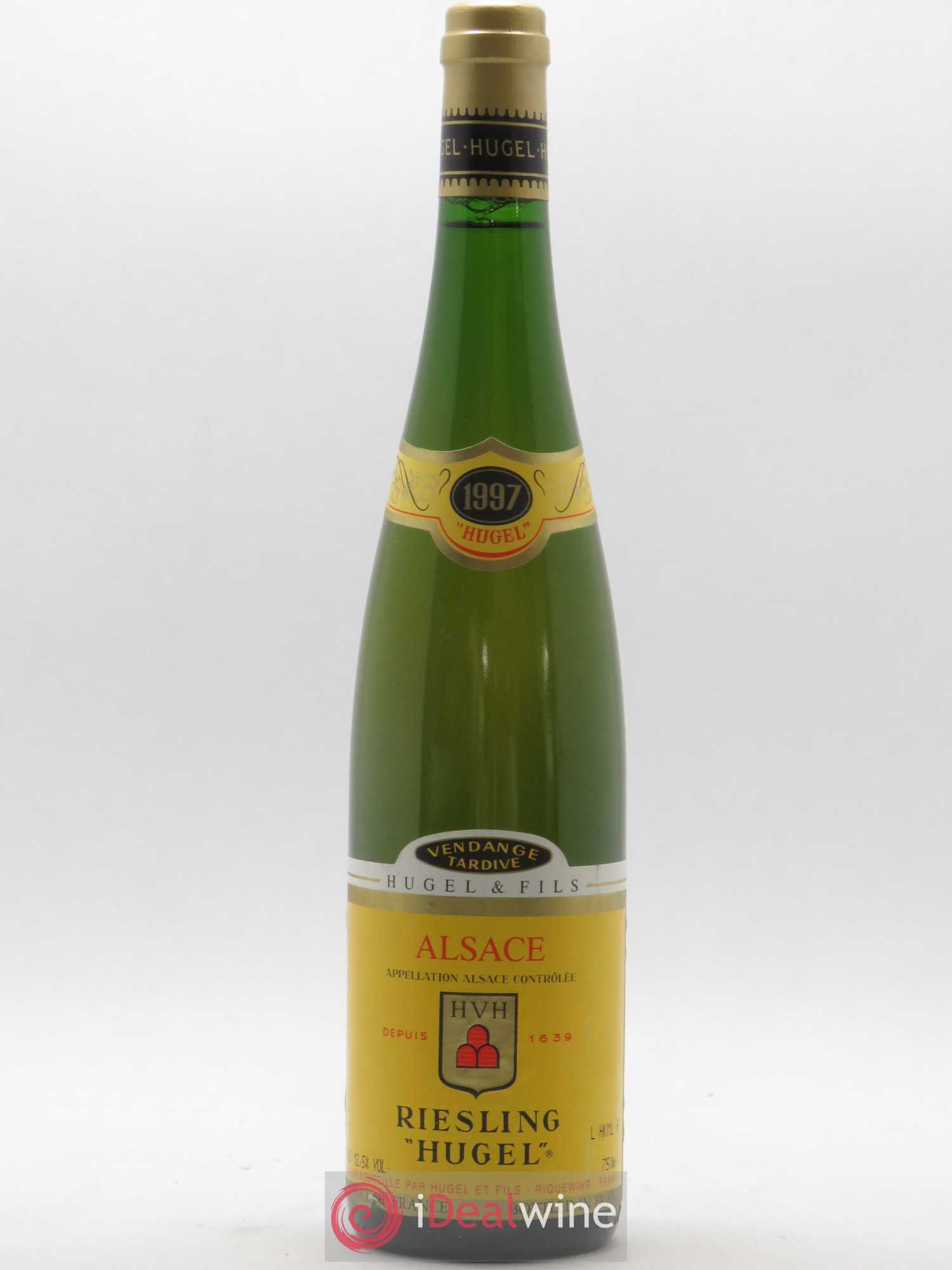 Riesling Vendanges Tardives Hugel (Domaine) 1997 - Posten von 1 Flasche - 0