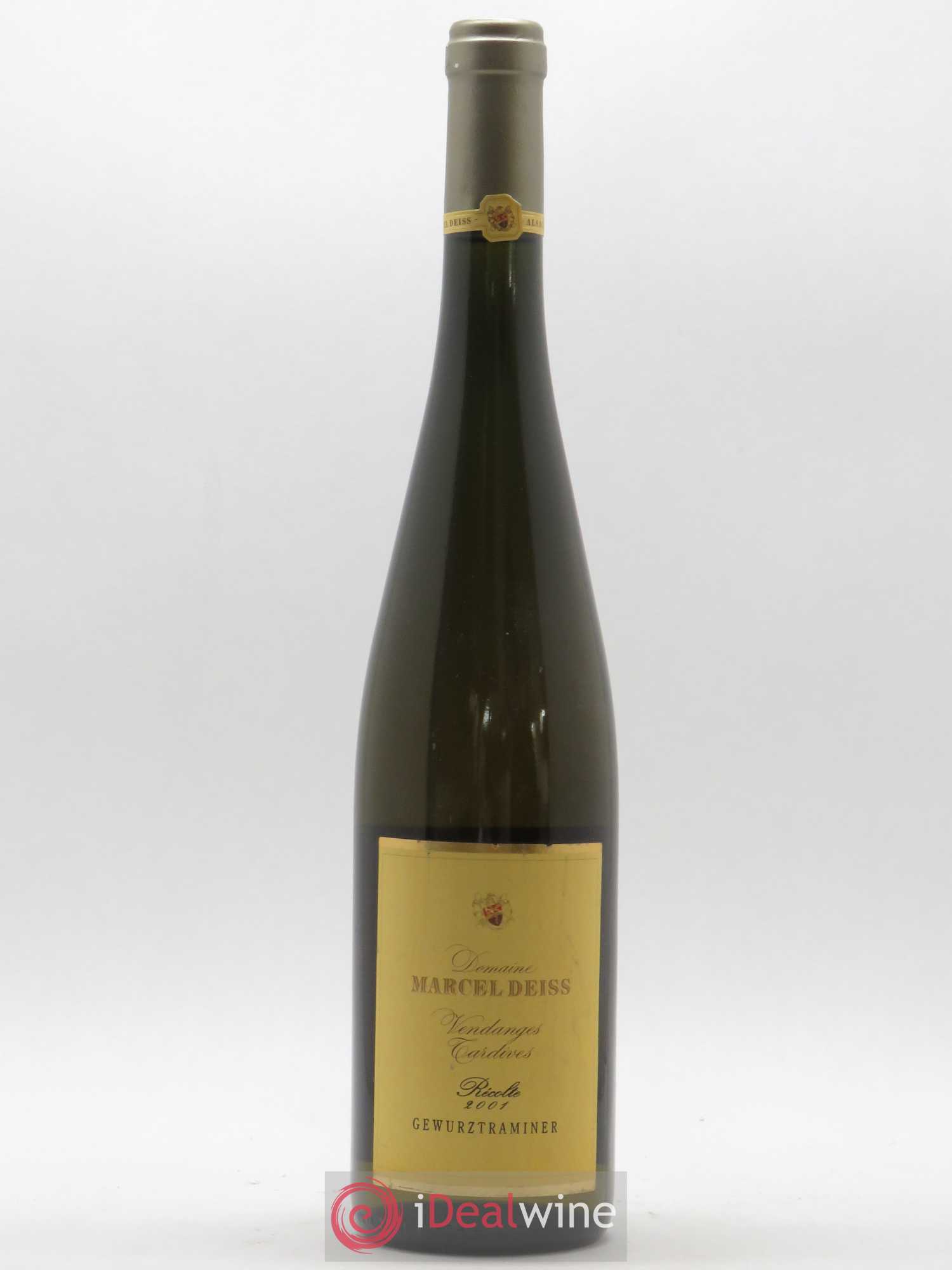 Alsace Gewurztraminer Vendanges Tardives Marcel Deiss (Domaine) 2001 - Lotto di 1 bottiglia - 0