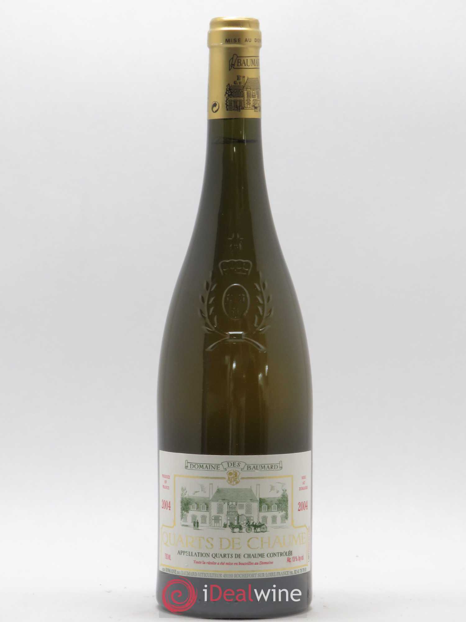 Quarts de Chaume Baumard (Domaine des) 2004 - Lot de 1 bouteille - 0